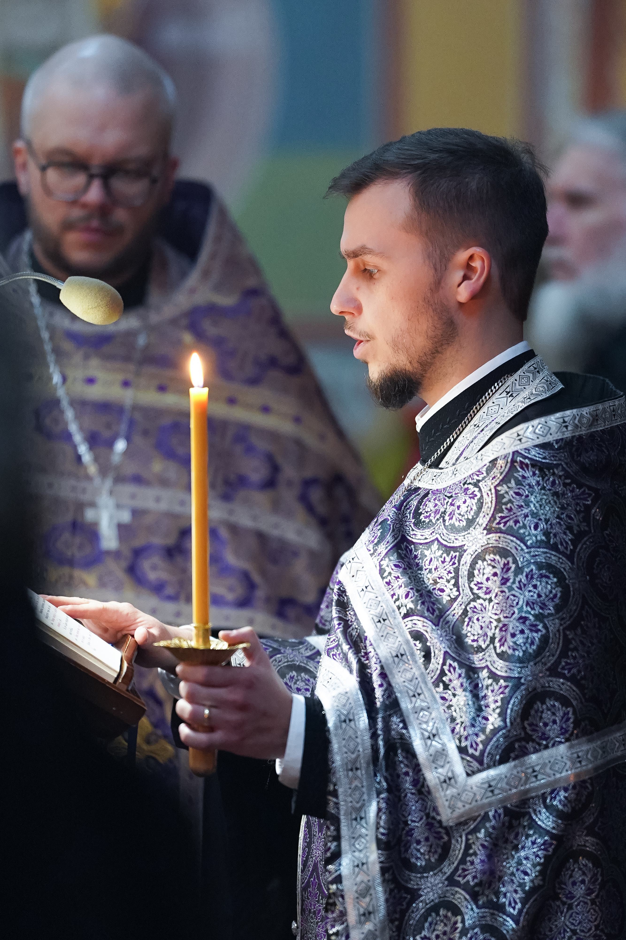 The Passion Friday service in Zwierki Convent