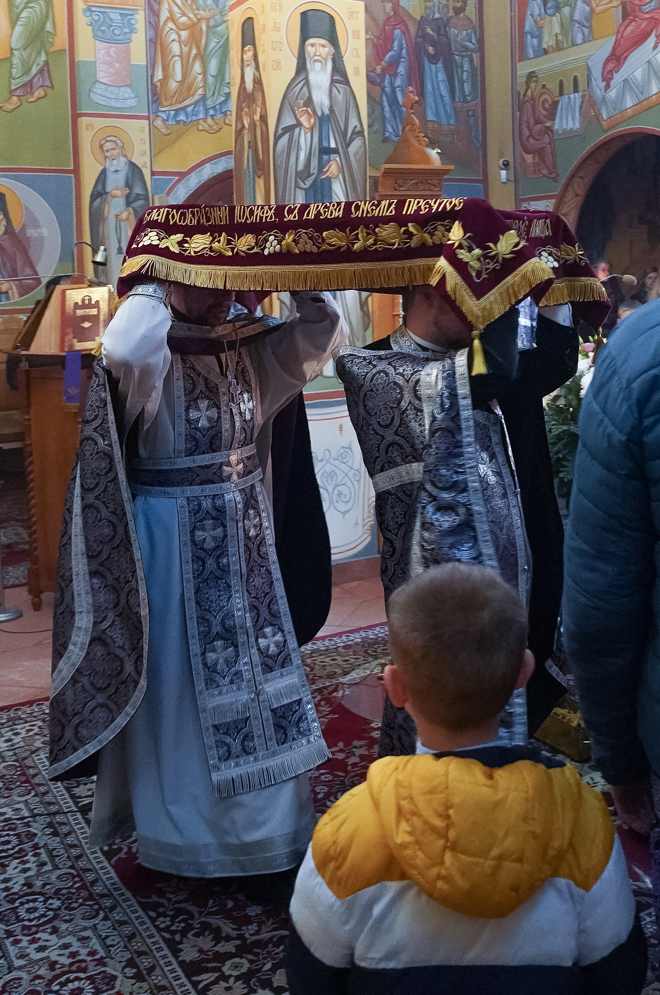 The Passion Friday service in Zwierki Convent
