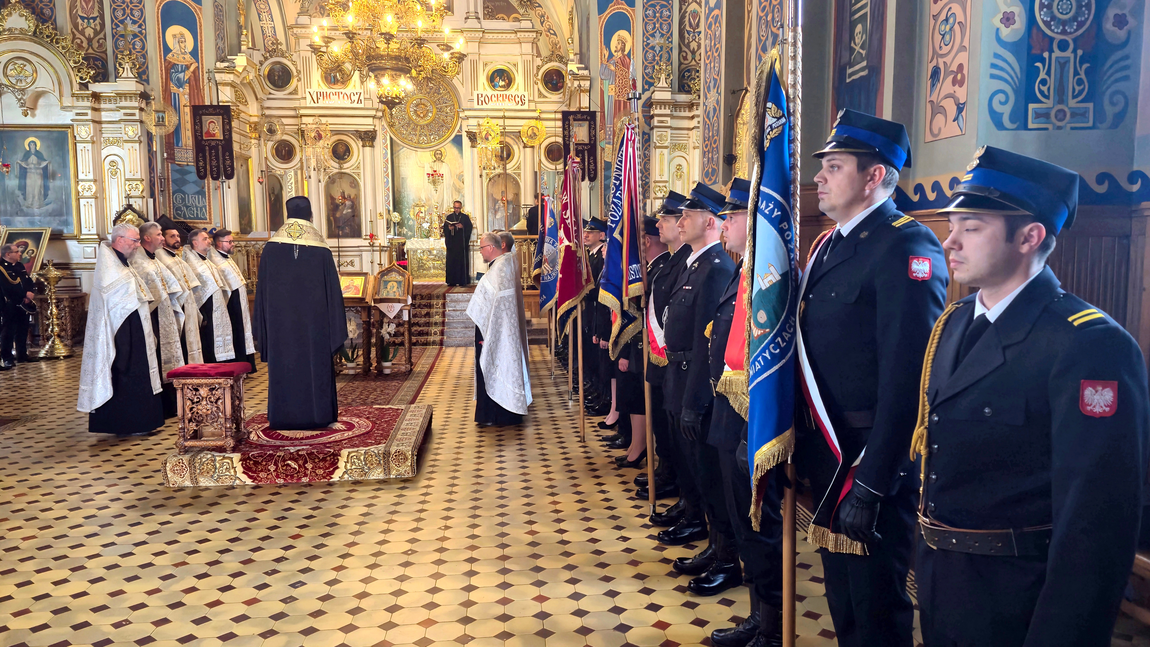 Fire Department Day in St. Nicholas Cathedral in Białystok
