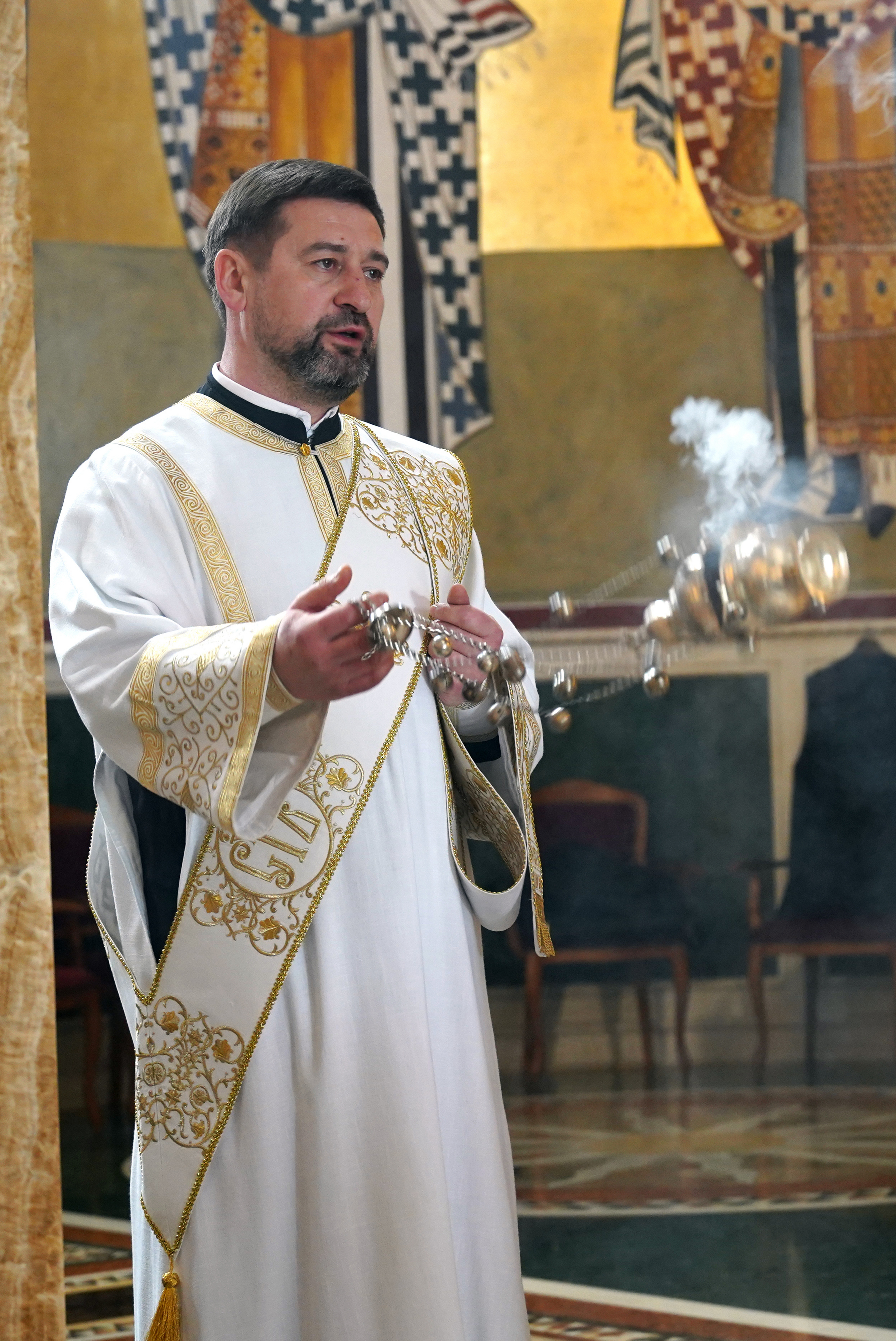 The Divine Liturgy in Ressurection Cathedral in Podgorica