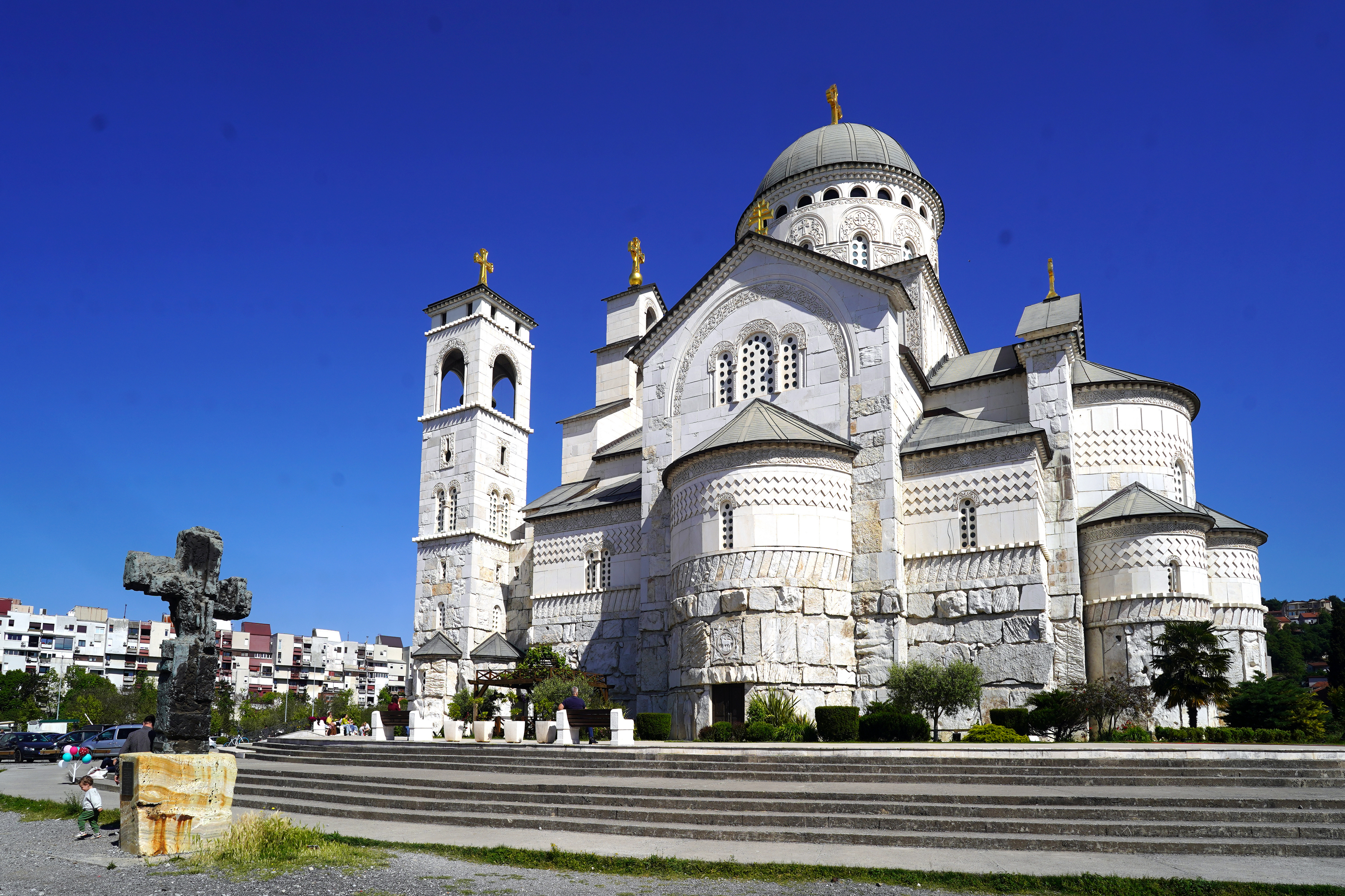 The Divine Liturgy in Ressurection Cathedral in Podgoric