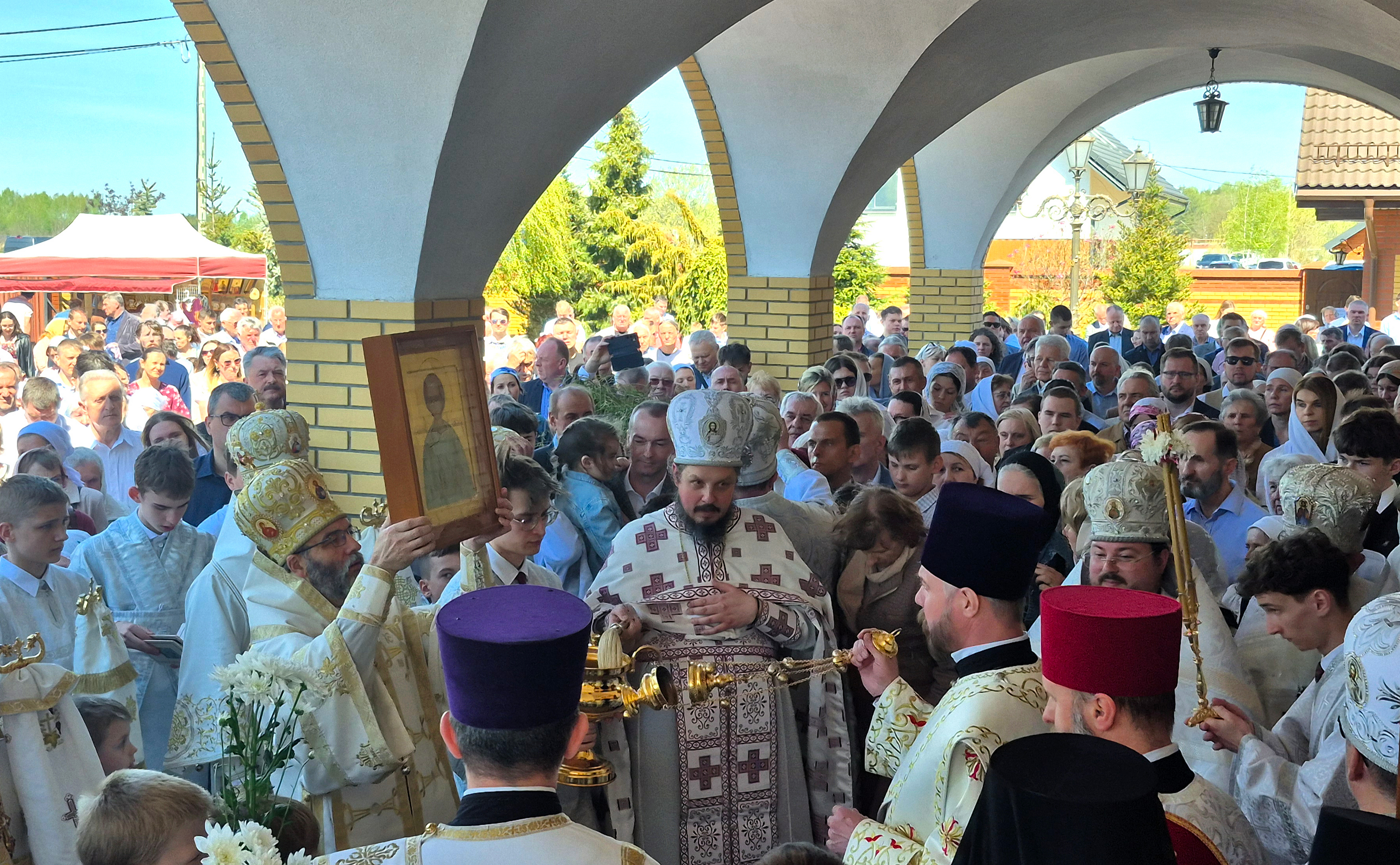 St. Gabriel of Zabłudów feast in Zwierki Convent