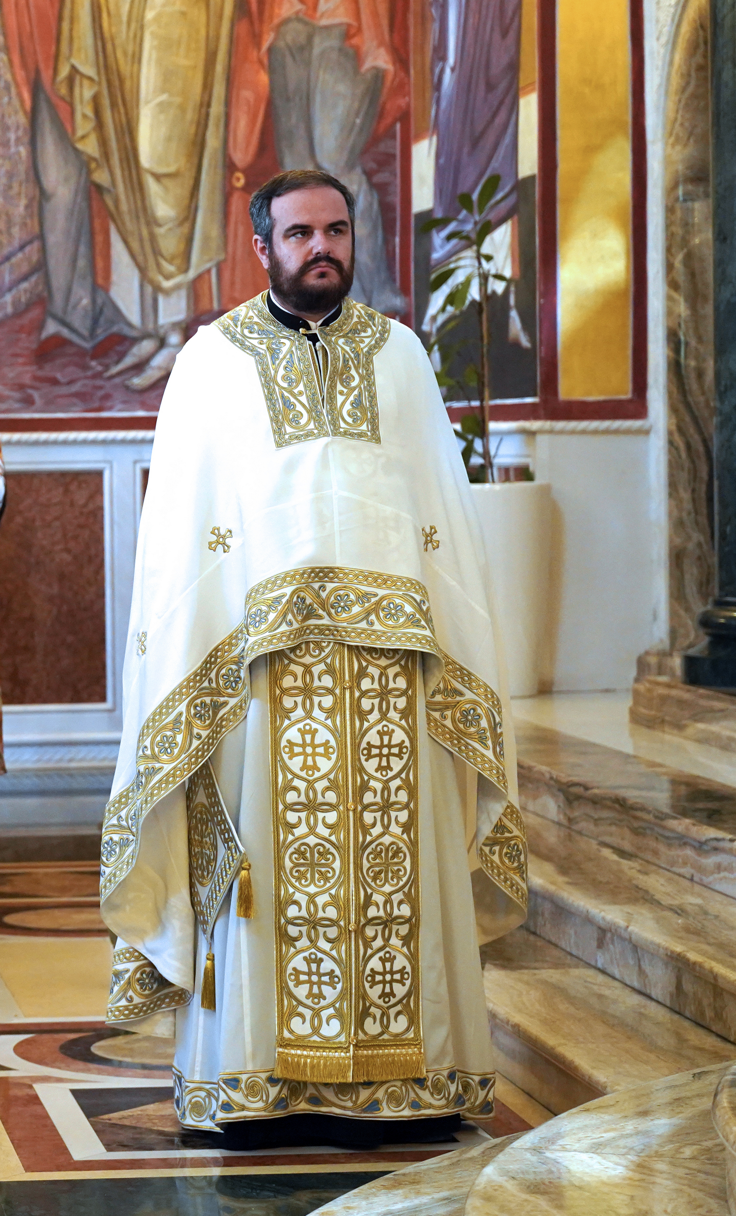 The Divine Liturgy in Ressurection Cathedral in Podgorica