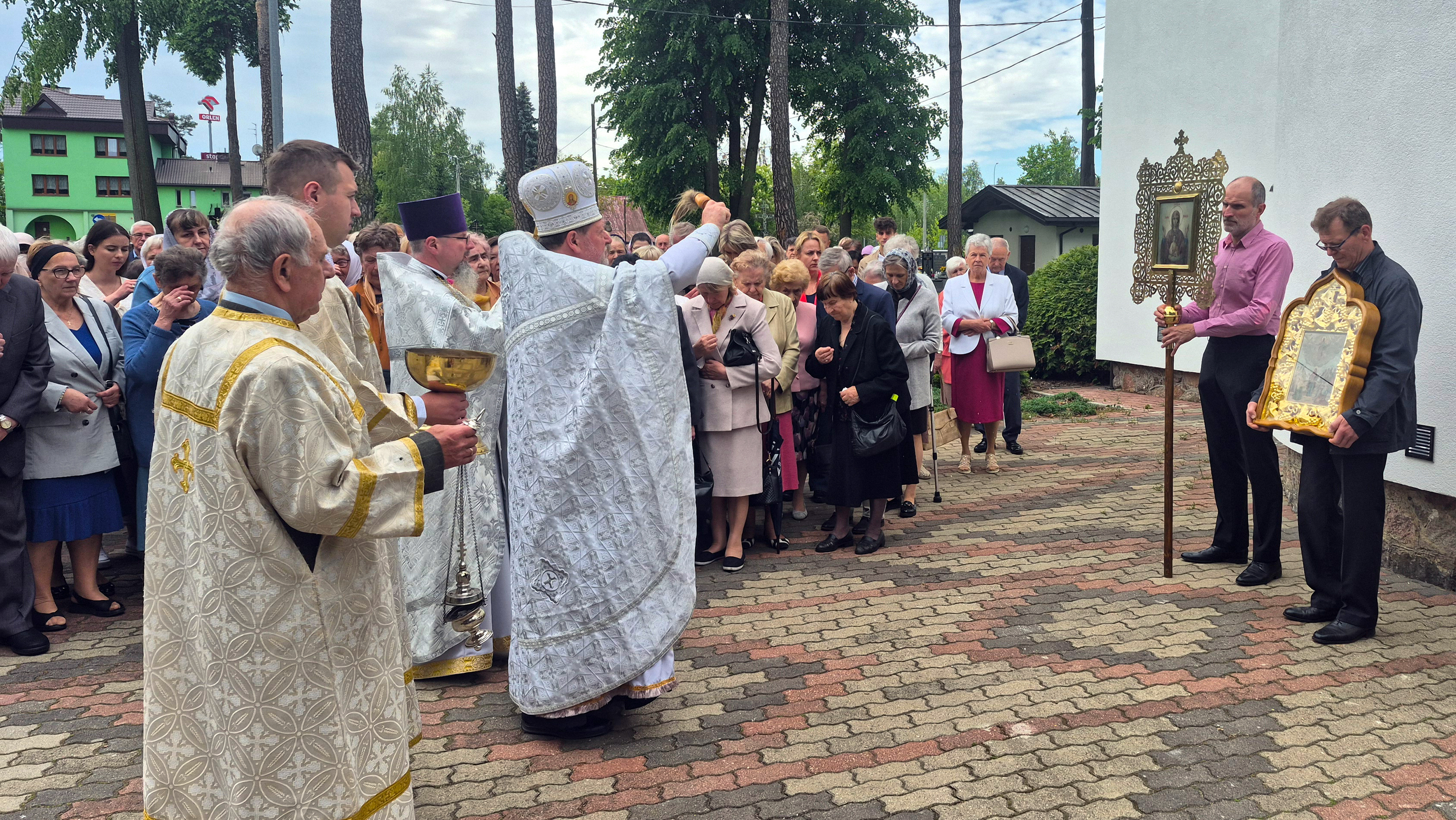 Ascension of Christ feast in St. Elijah the Prophet parish in Białystok