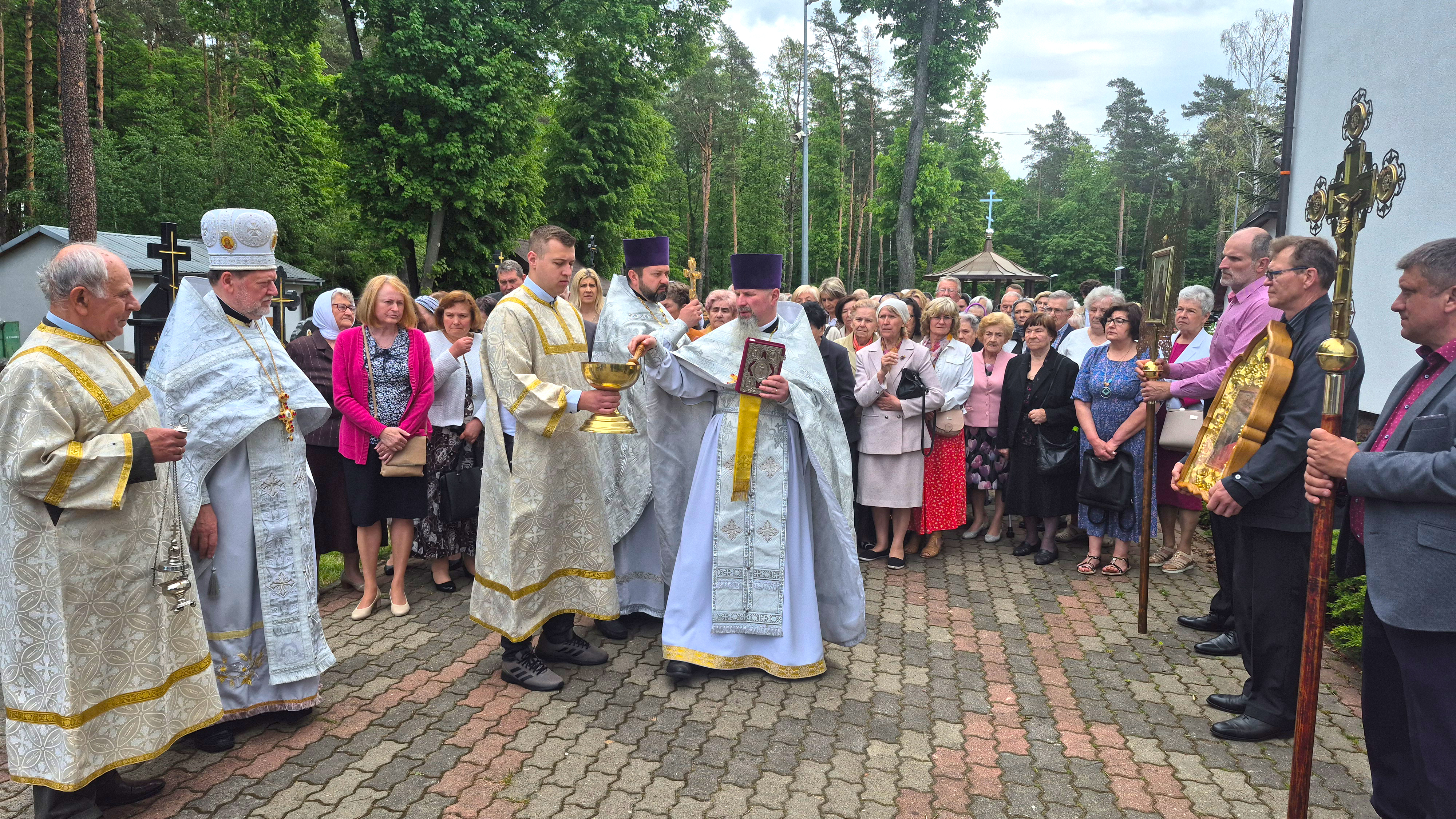 Ascension of Christ feast in St. Elijah the Prophet parish in Białystok