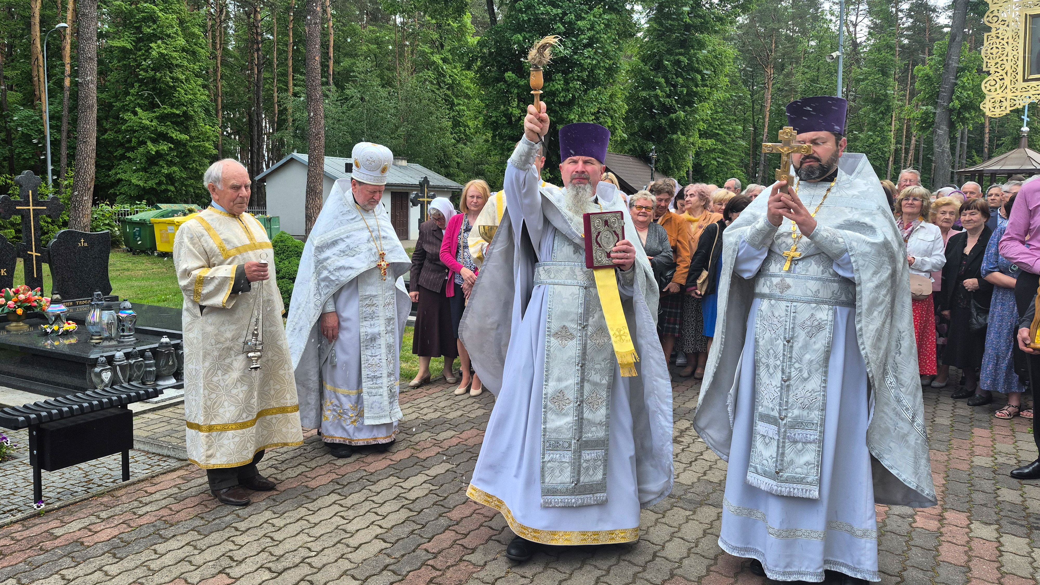 Ascension of Christ feast in St. Elijah the Prophet parish in Białystok