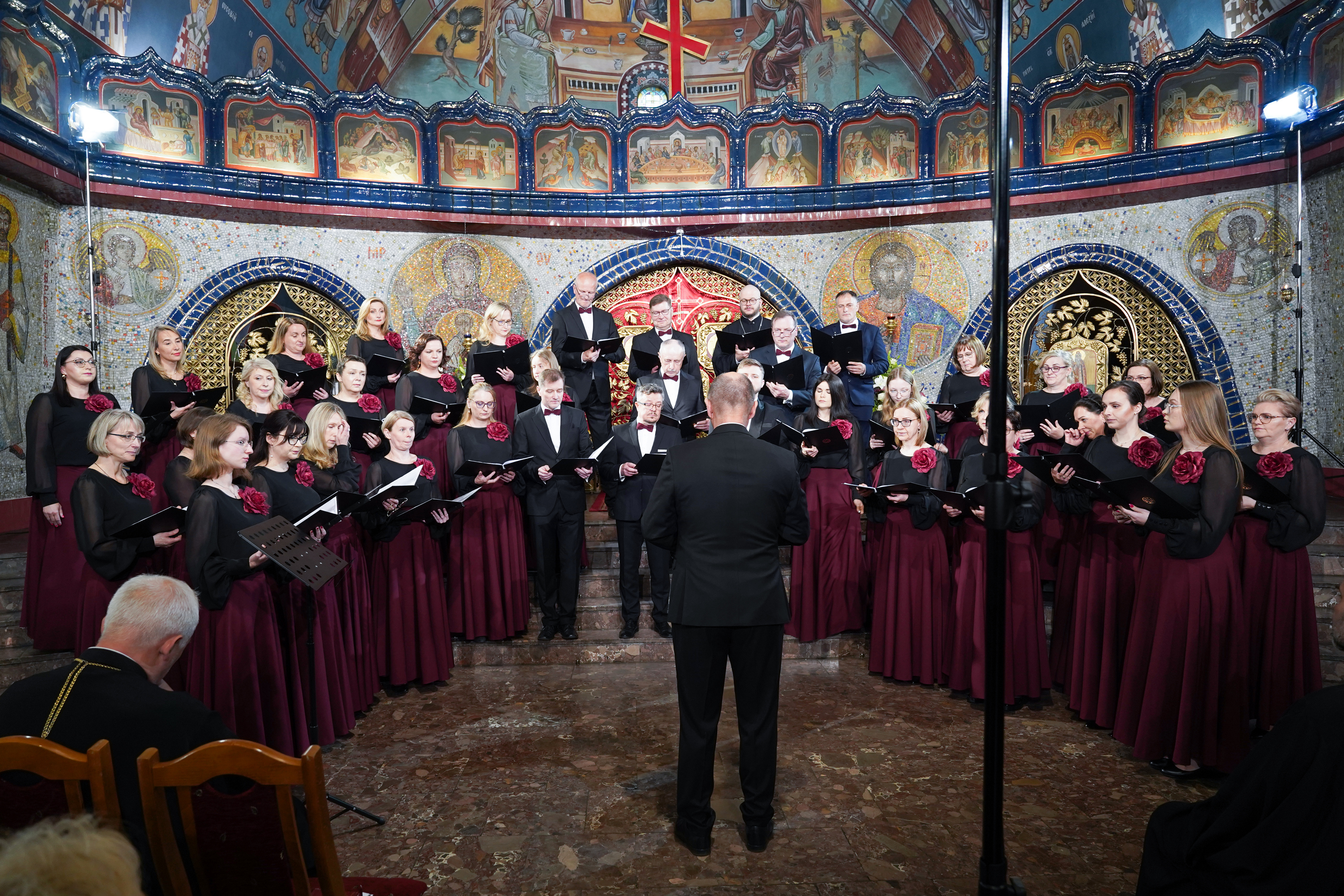 St. Gregory Peradze Parish Choir from Białystok at 45. Orthodox Church Music Festiwal in Hajnówka