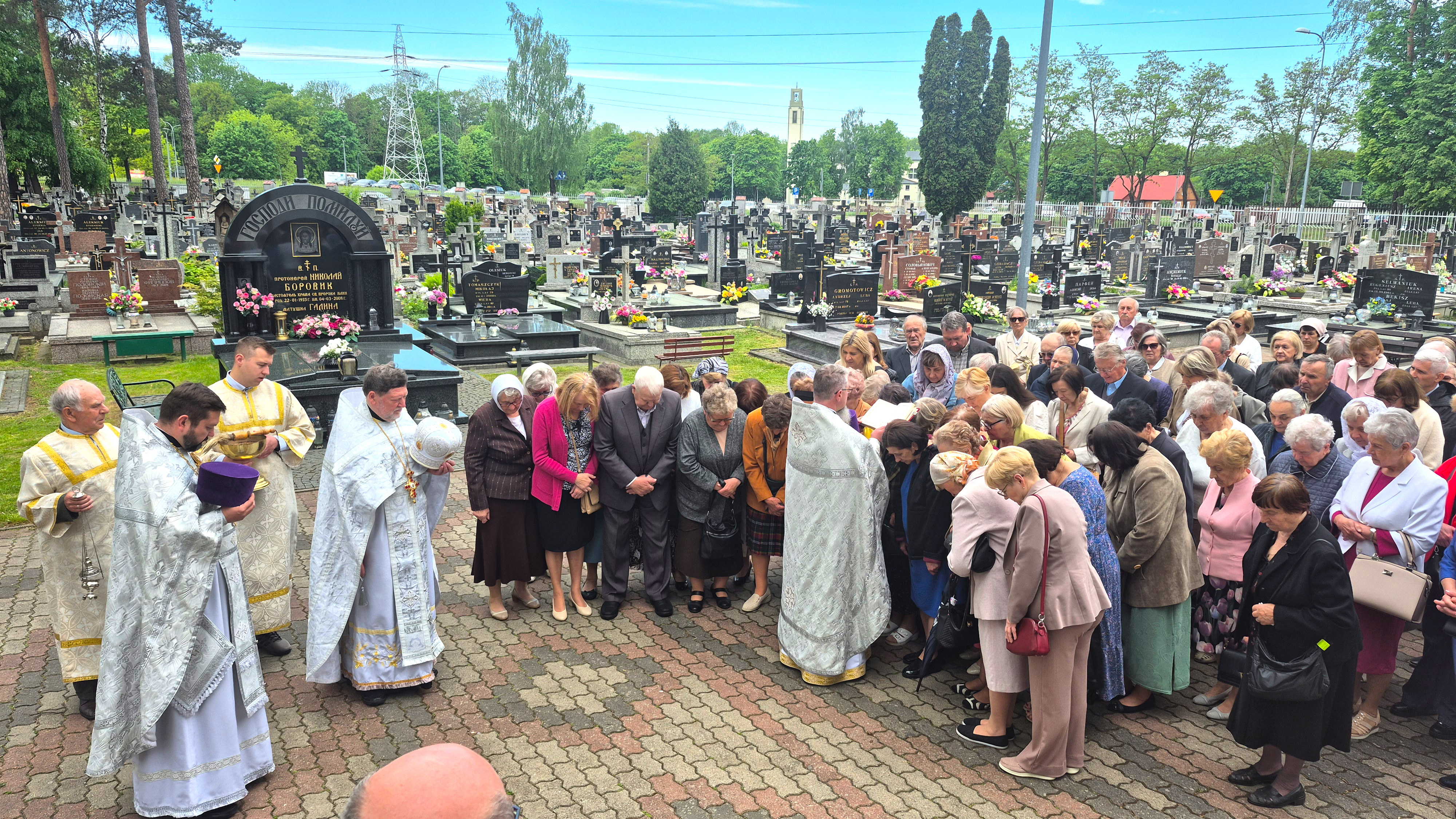 Ascension of Christ feast in St. Elijah the Prophet parish in Białystok