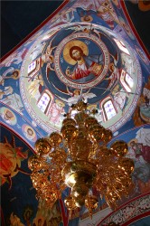 felix 
 Interior of the St. Basil of Ostrog Church at the Pustinja Monastery