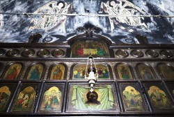 anamariaavram 
 Iconostasis and an old fresco 