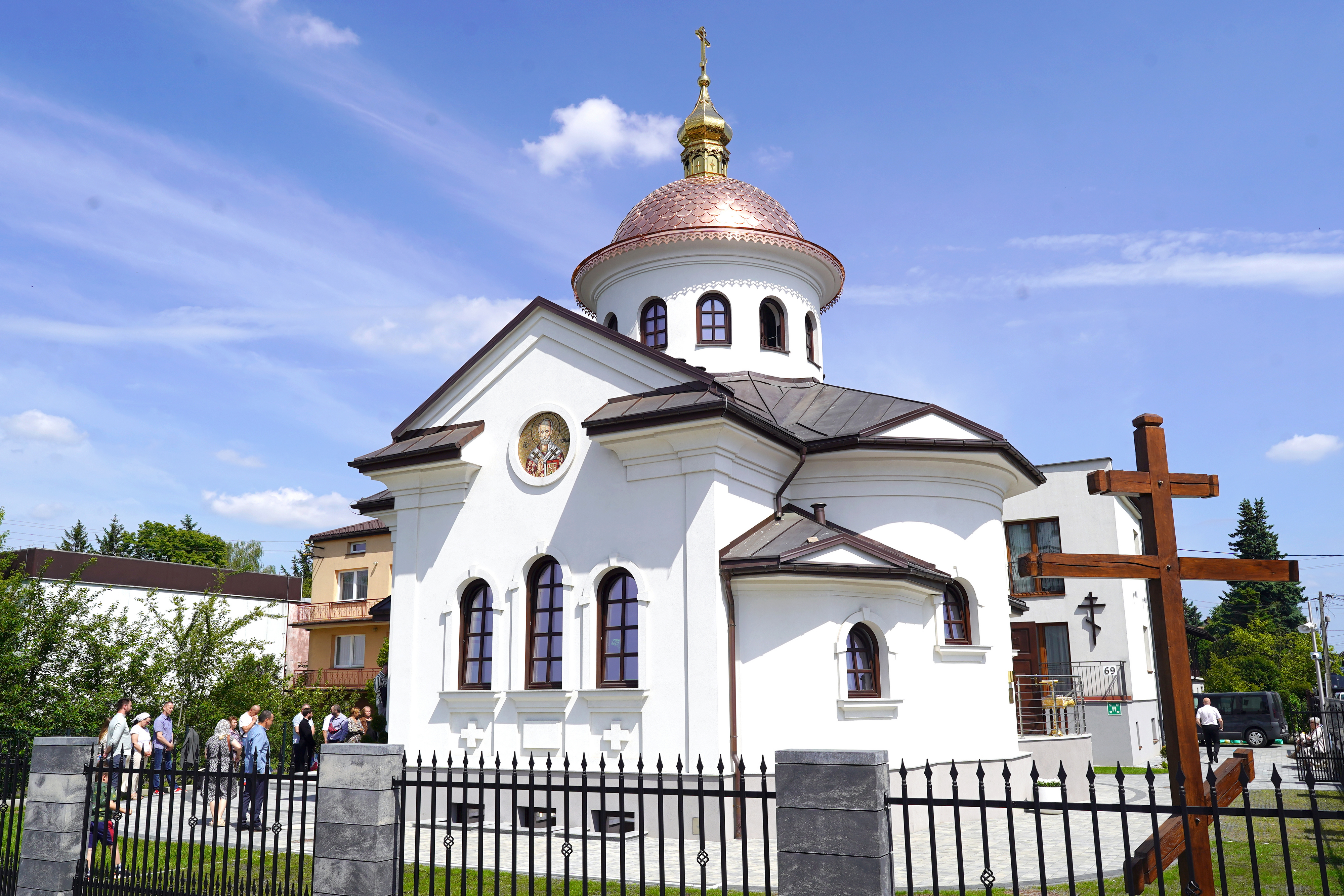 The consecration of St. Spiridon Orthodox church in Mińsk Mazowiecki