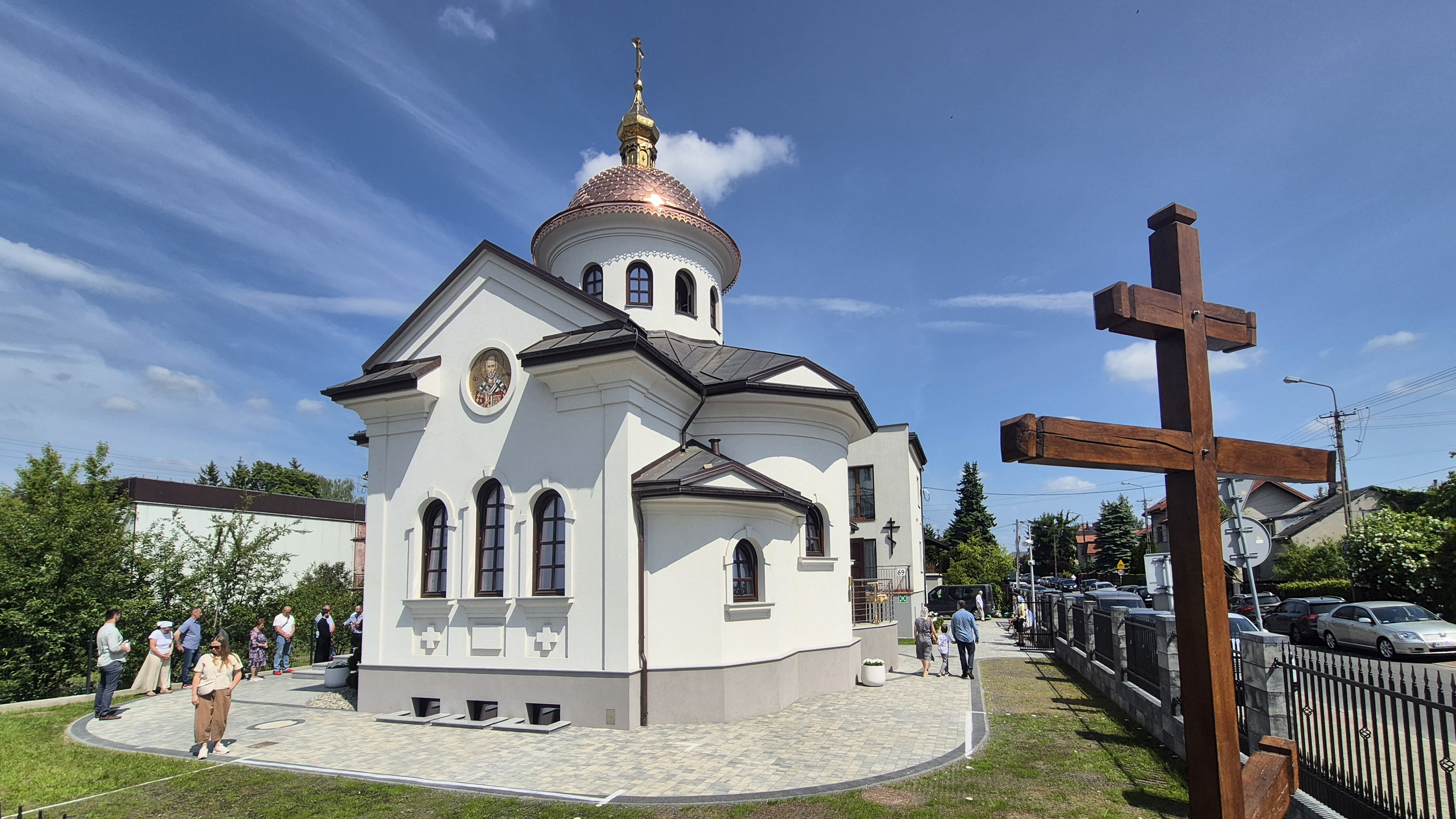 The consecration of St. Spiridon Orthodox church in Mińsk Mazowiecki 