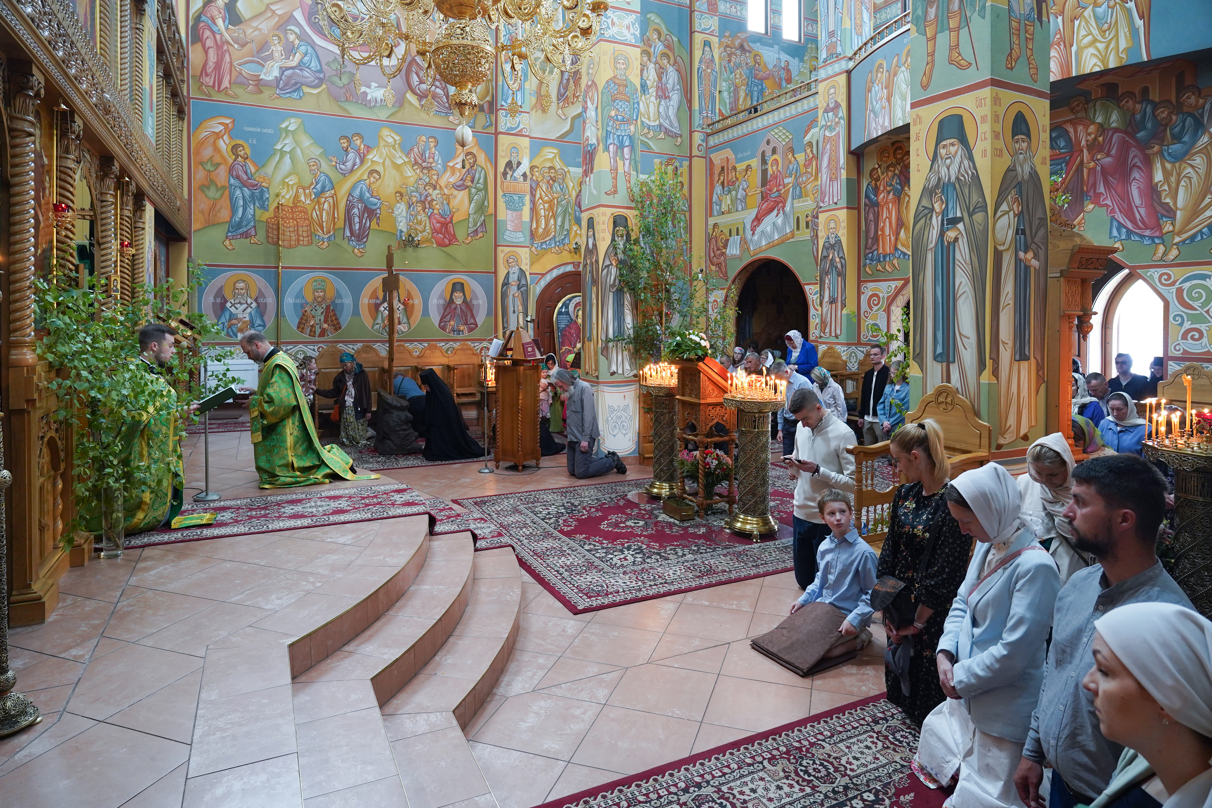 The Descent of the Holy Spirit feast in Zwierki Convent, 2026 