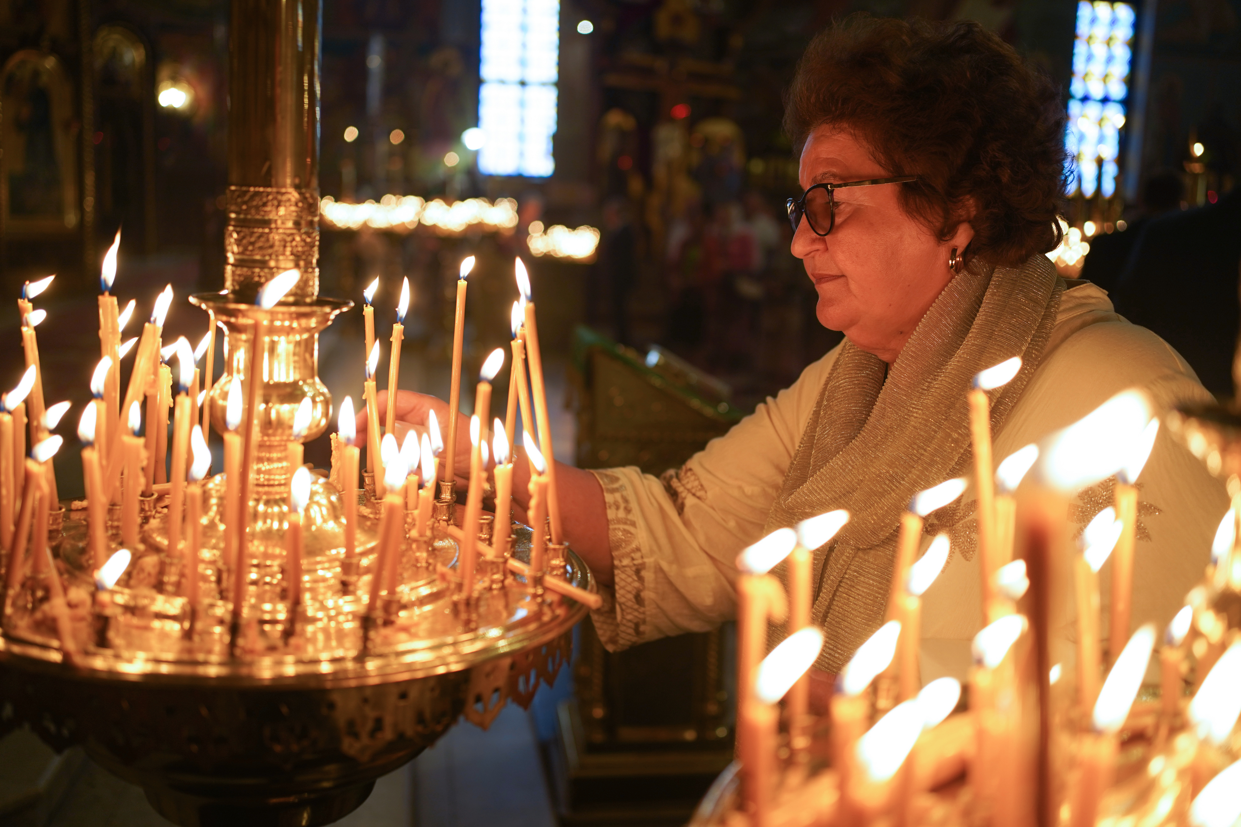 The Holy Spirit feast in the Holy Spirit Orthodox church in Białystok