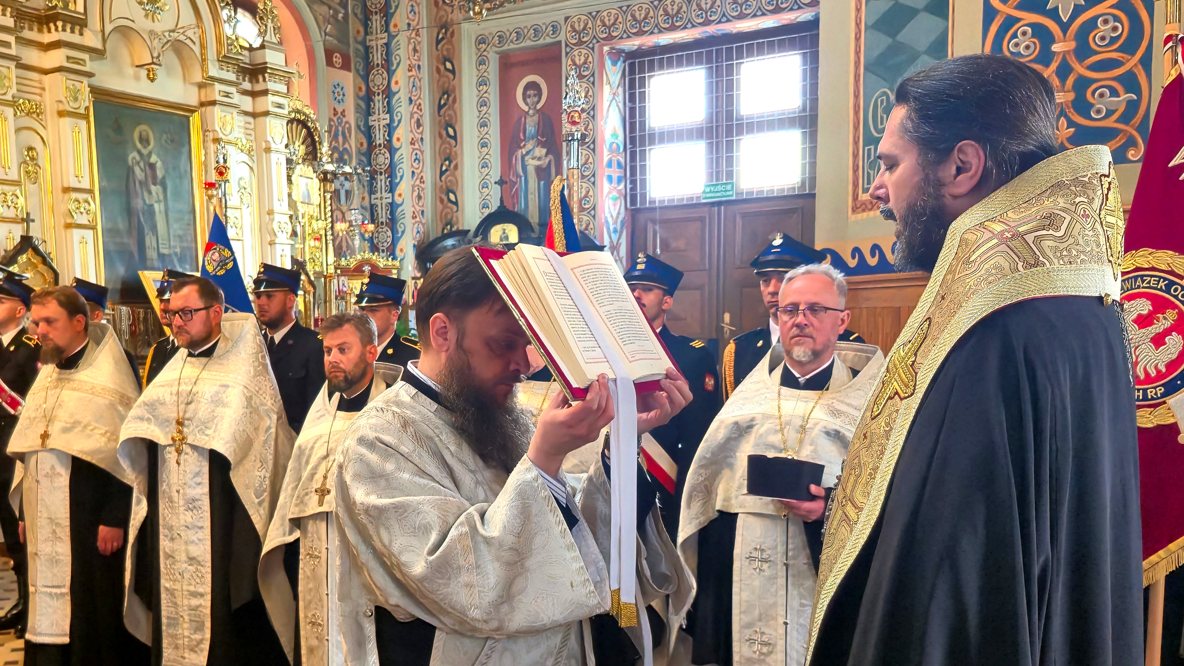 Fire Department Day in St. Nicholas Cathedral in Białystok