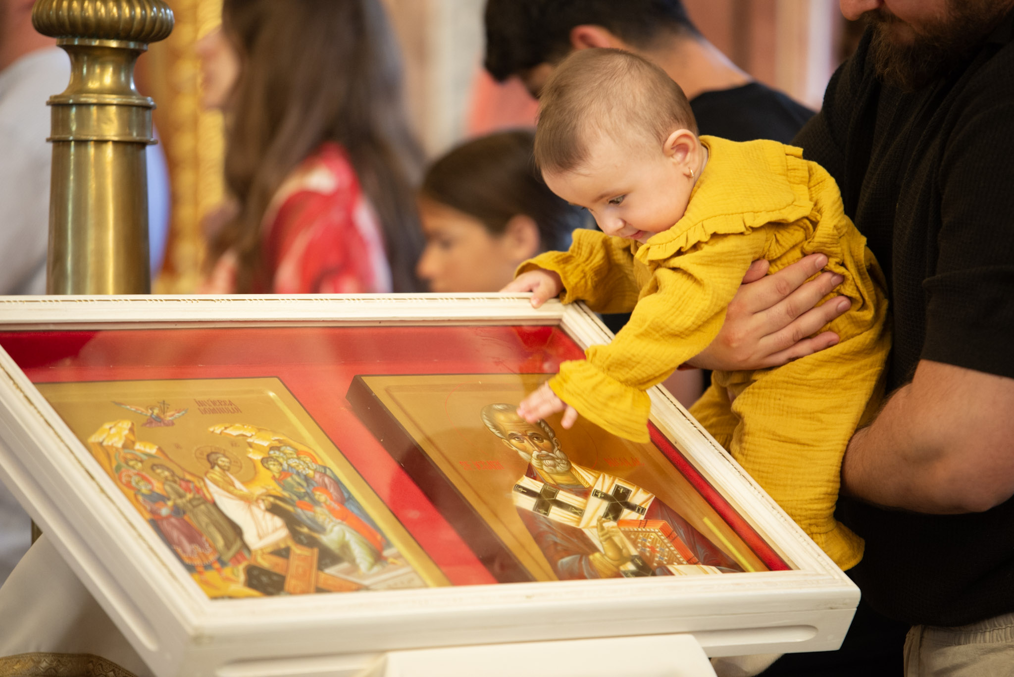 A first-degree meeting with Saint Nicholas.