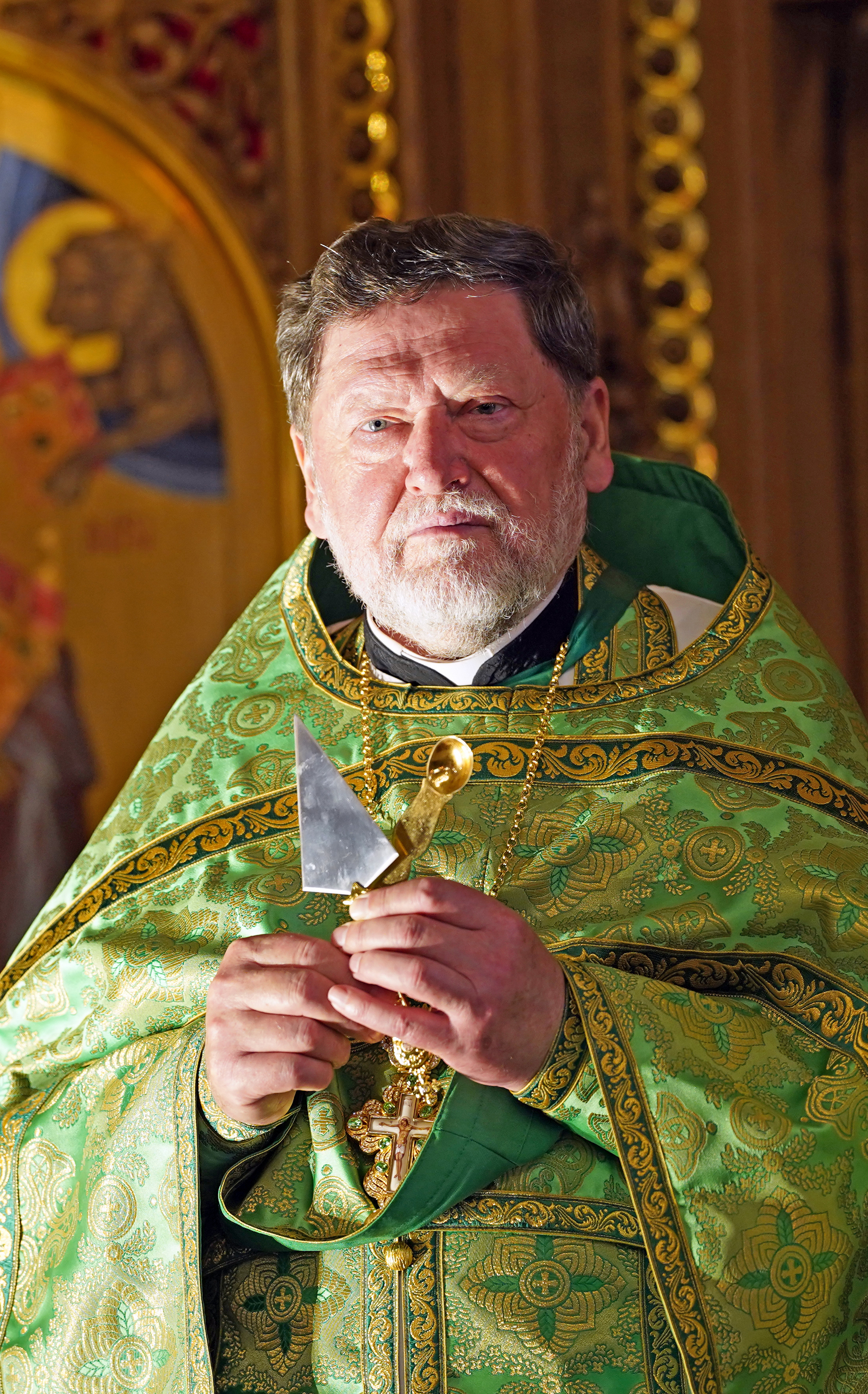 The Holy Spirit feast in the Holy Spirit Orthodox church in Białystok