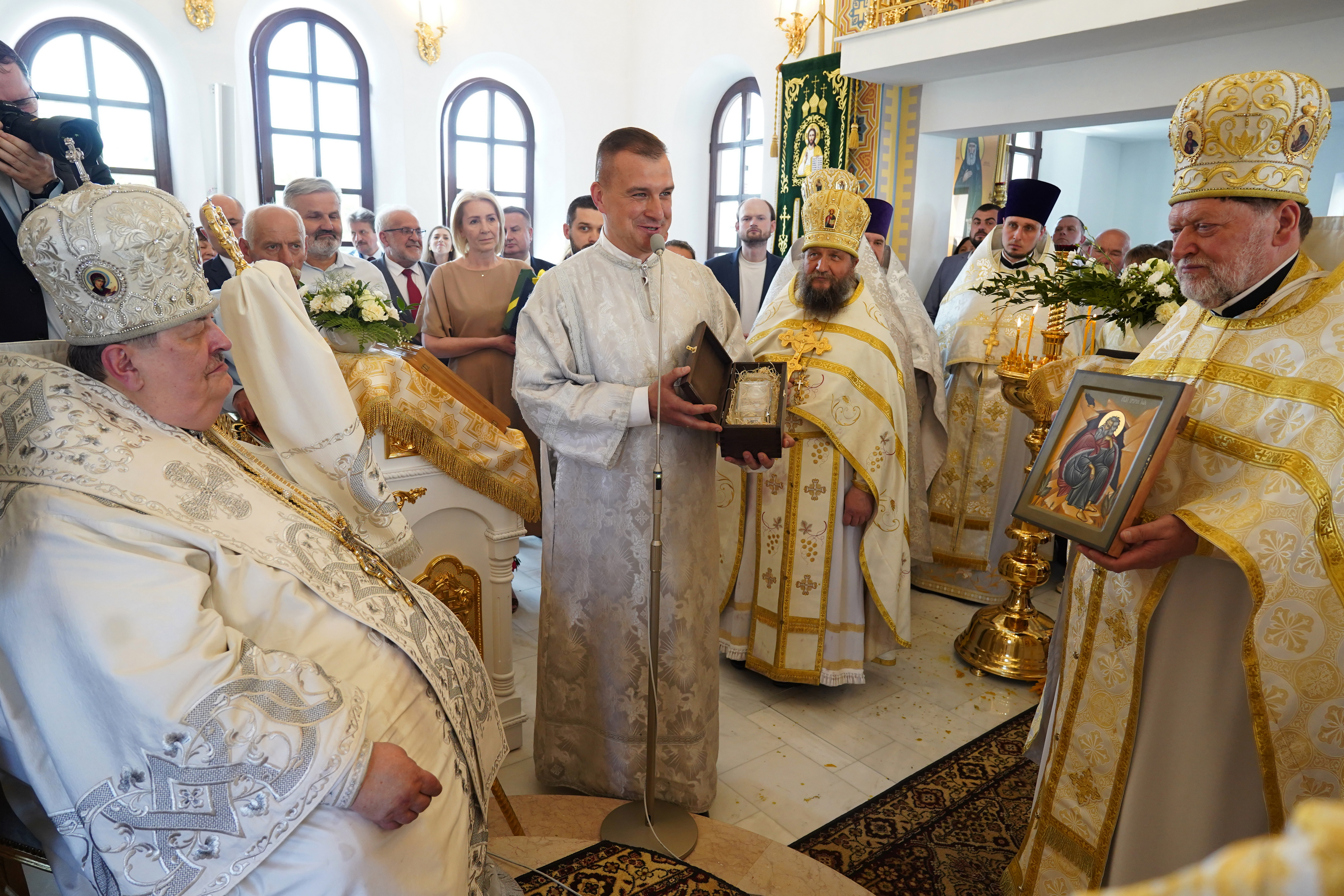 The consecration of St. Spiridon Orthodox church in Mińsk Mazowiecki