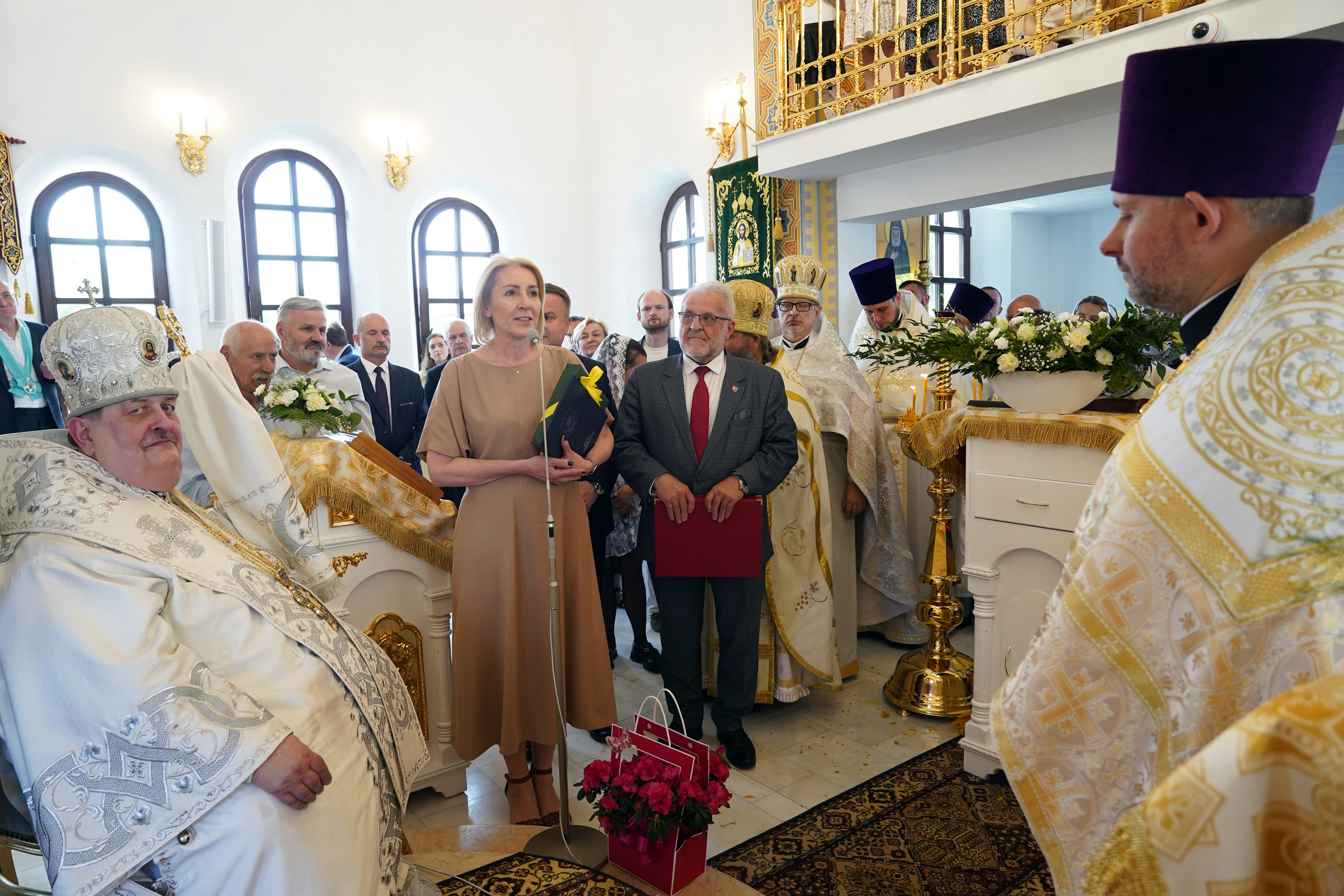 The consecration of St. Spiridon Orthodox church in Mińsk Mazowiecki