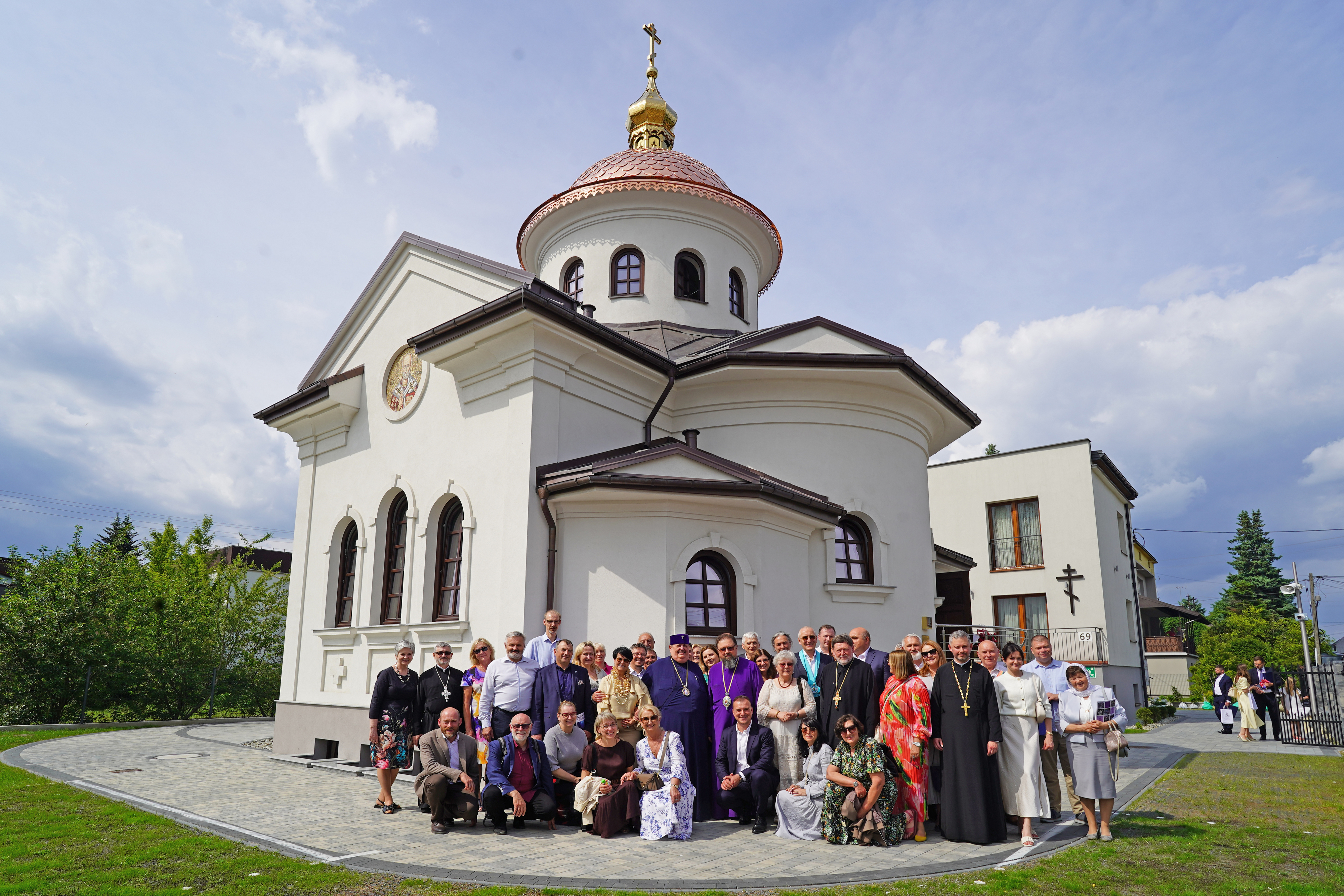 The consecration of St. Spiridon Orthodox church in Mińsk Mazowiecki