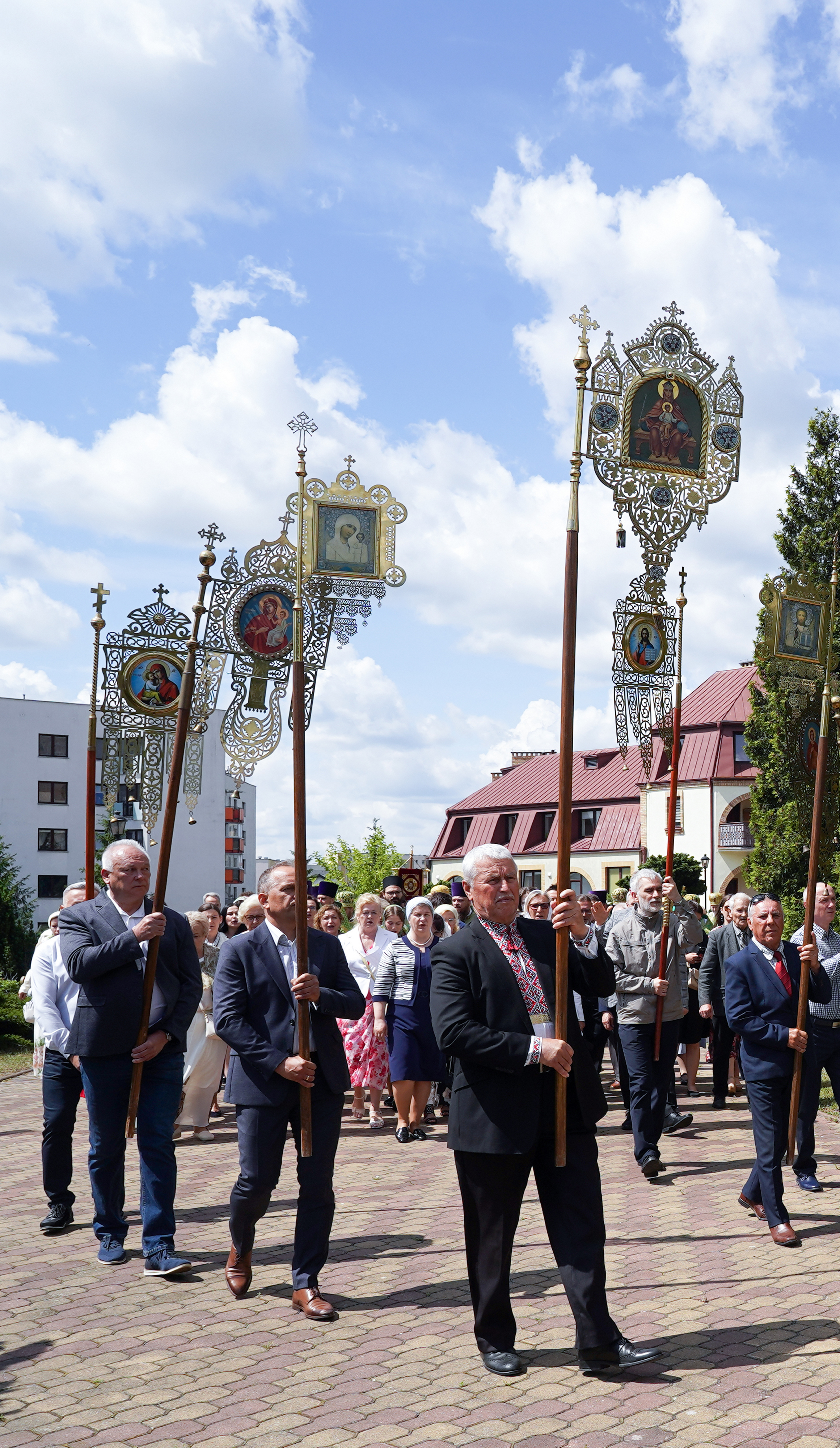 The Holy Spirit feast in the Holy Spirit Orthodox church in Białystok 