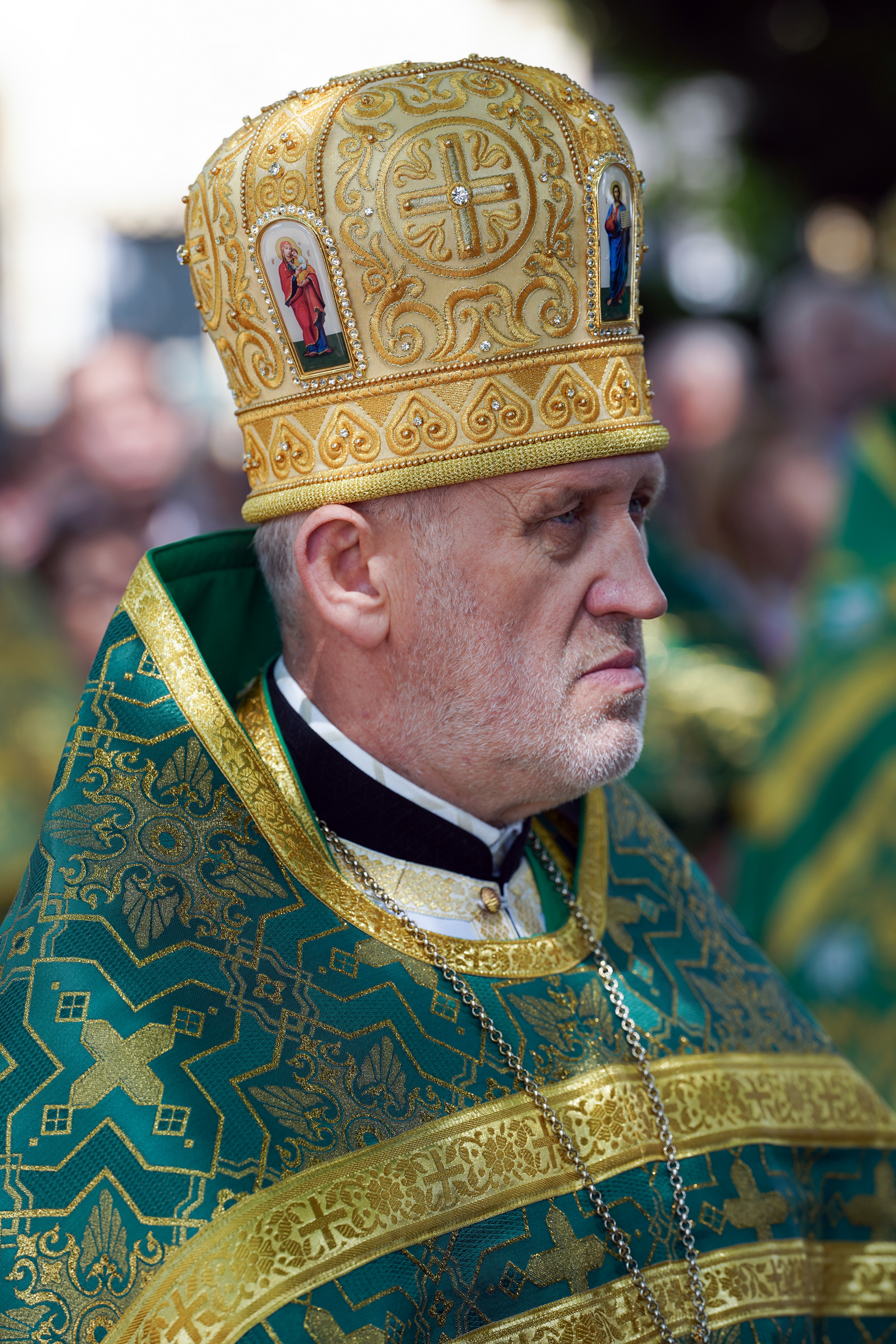 The Holy Spirit feast in the Holy Spirit Orthodox church in Białystok