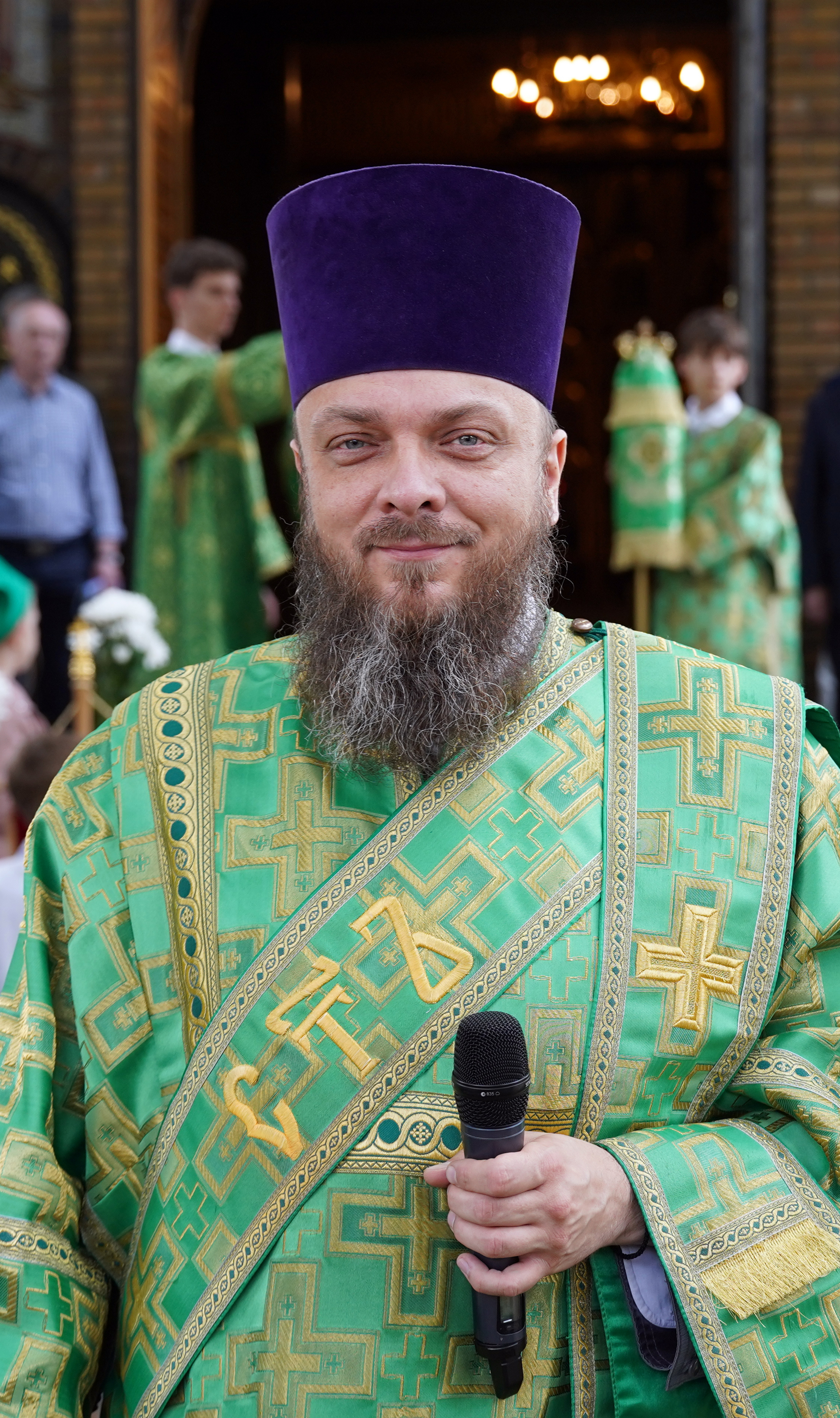 The Holy Spirit feast in the Holy Spirit Orthodox church in Białystok