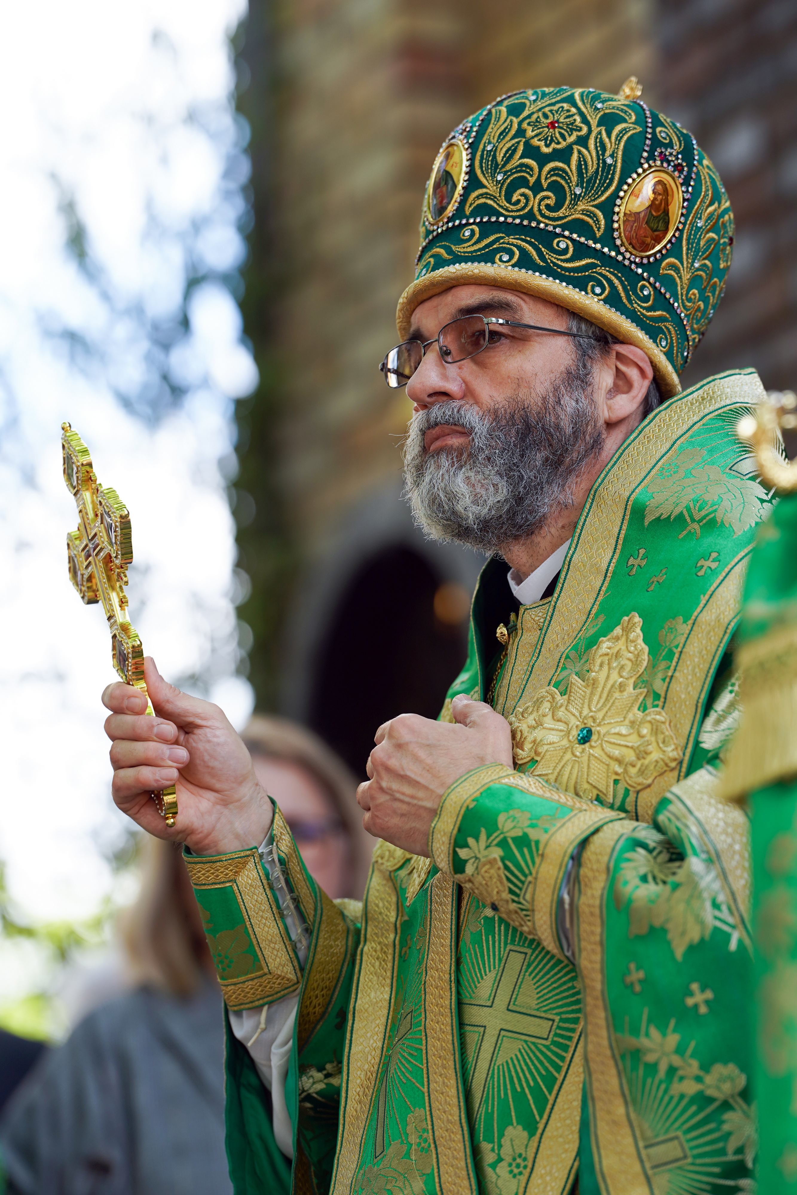 The Holy Spirit feast in the Holy Spirit Orthodox church in Białystok