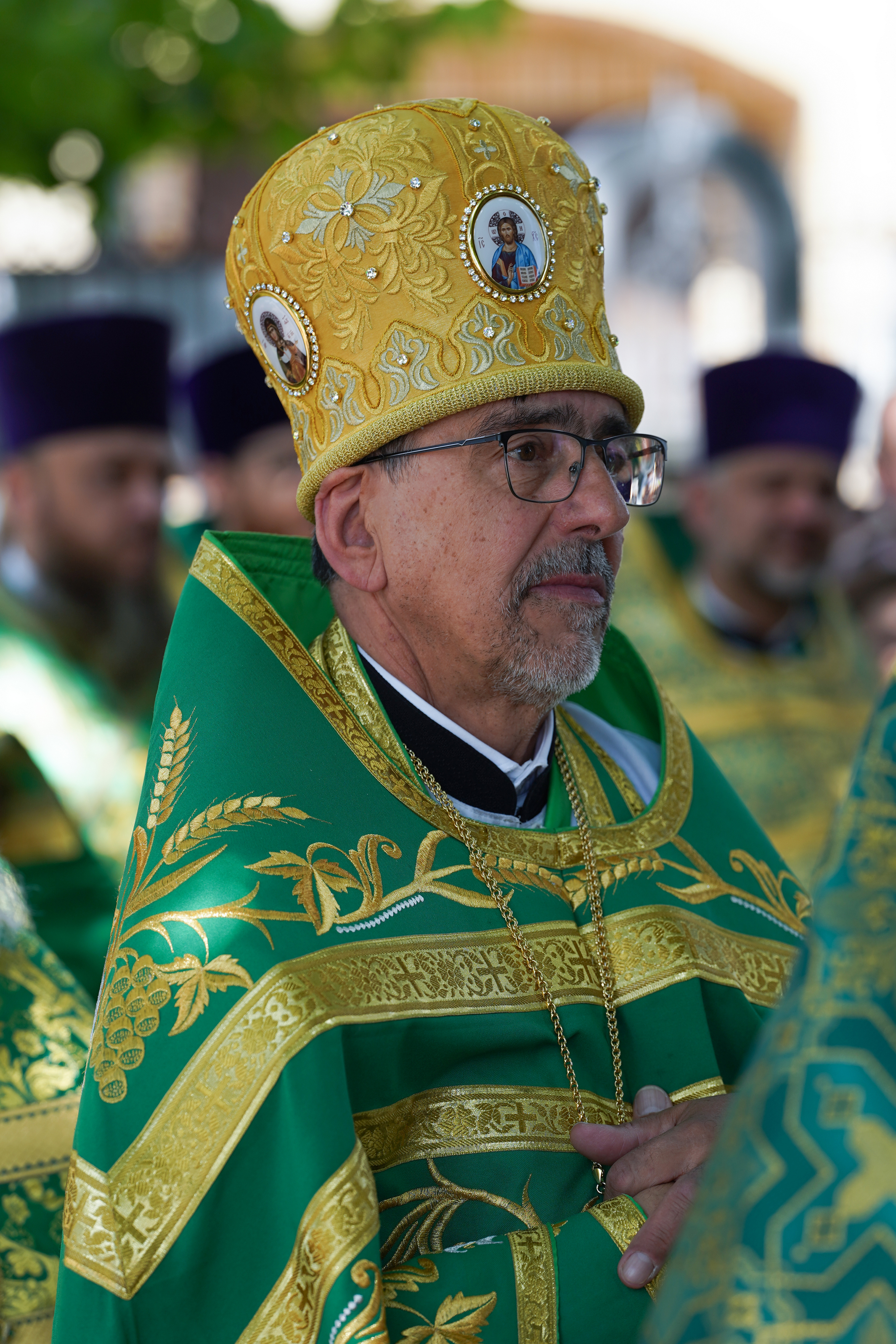 The Holy Spirit feast in the Holy Spirit Orthodox church in Białystok