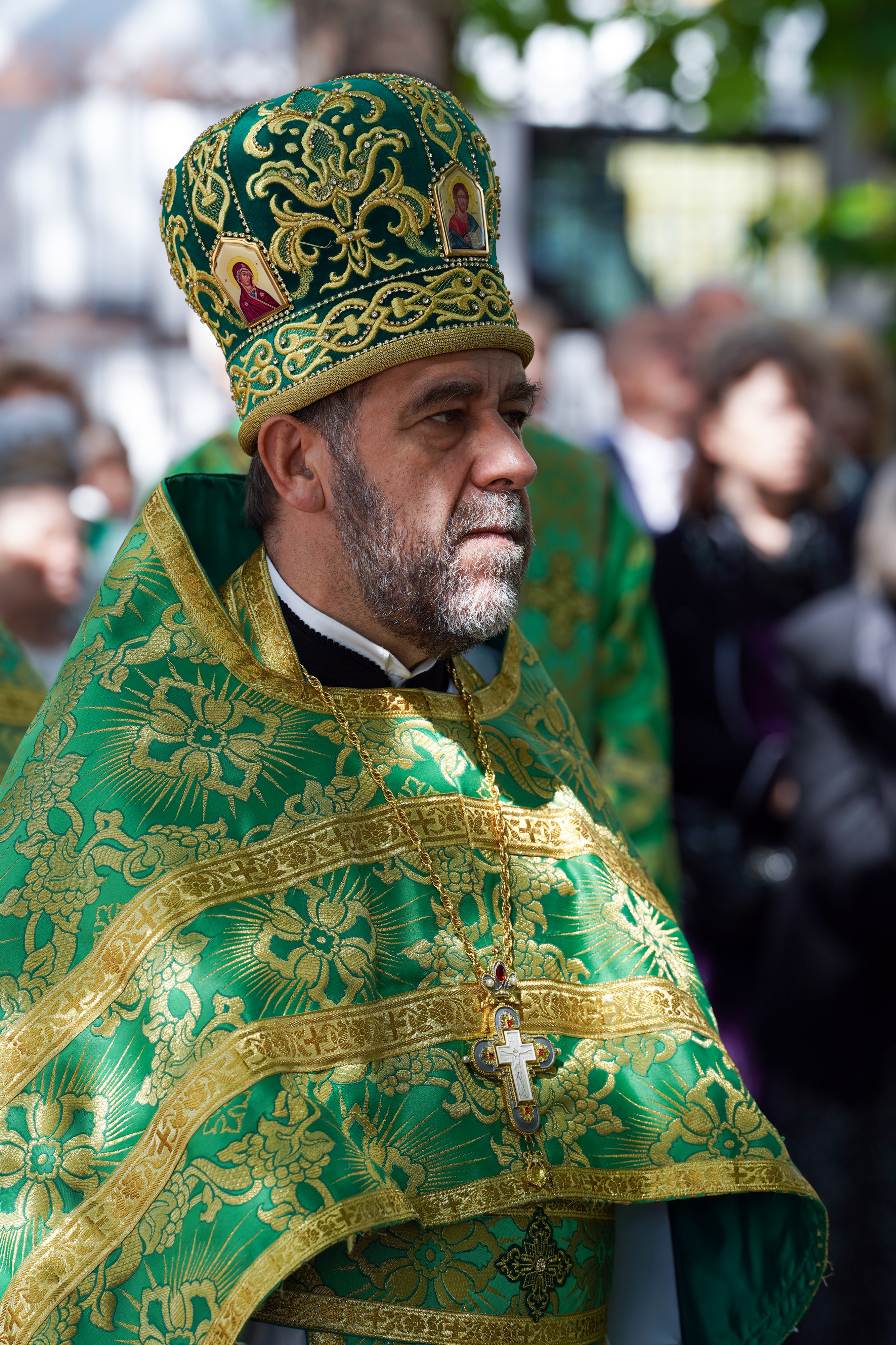 The Holy Spirit feast in the Holy Spirit Orthodox church in Białystok