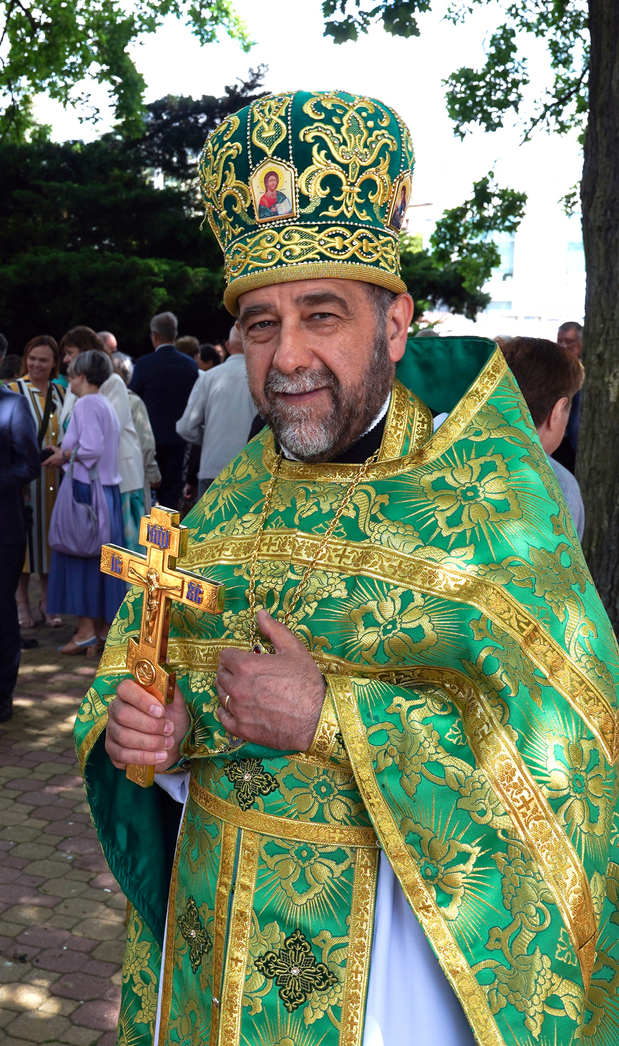 The Holy Spirit feast in the Holy Spirit Orthodox church in Białystok