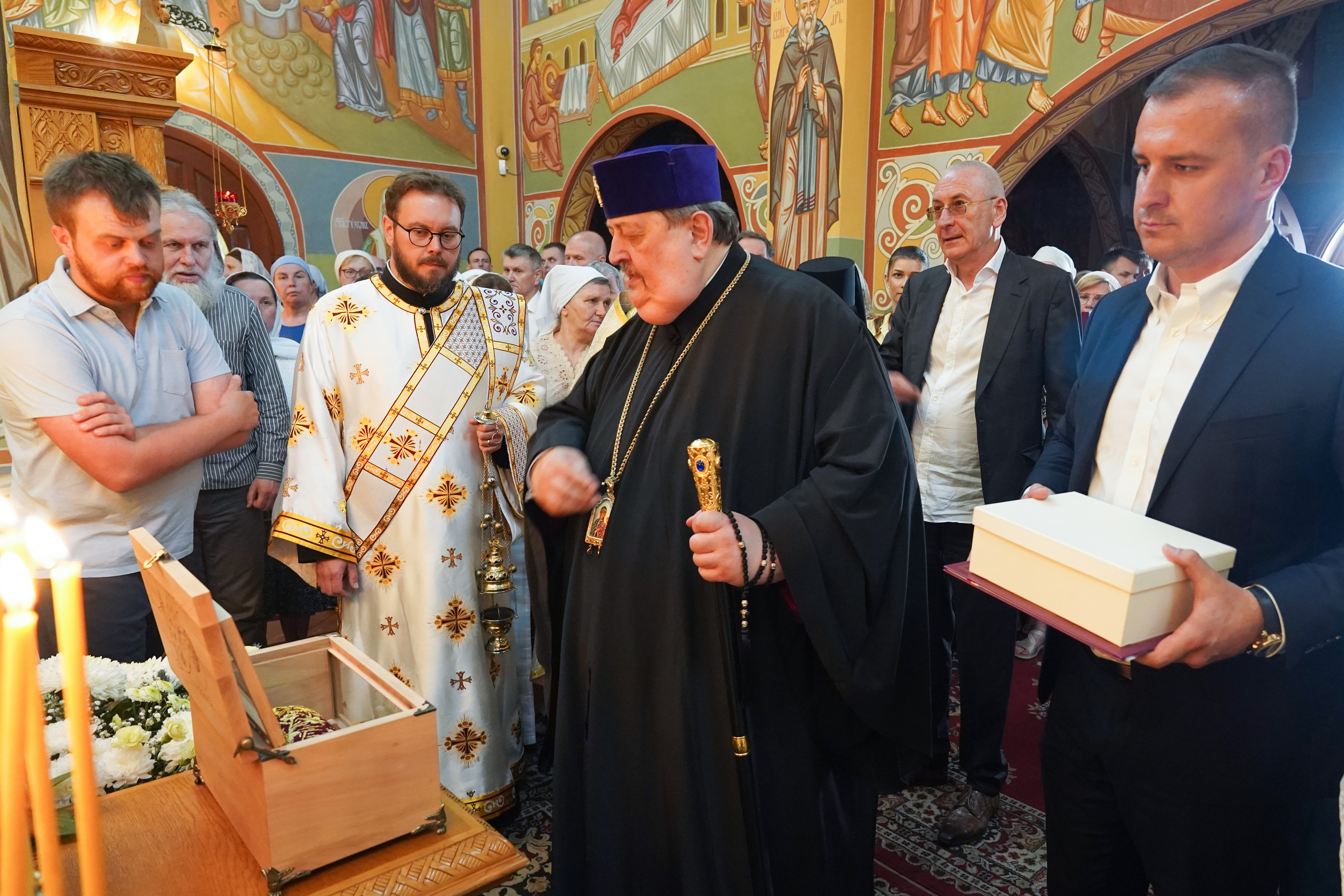 St. Spirydon shoe coming to Zwierki Convent