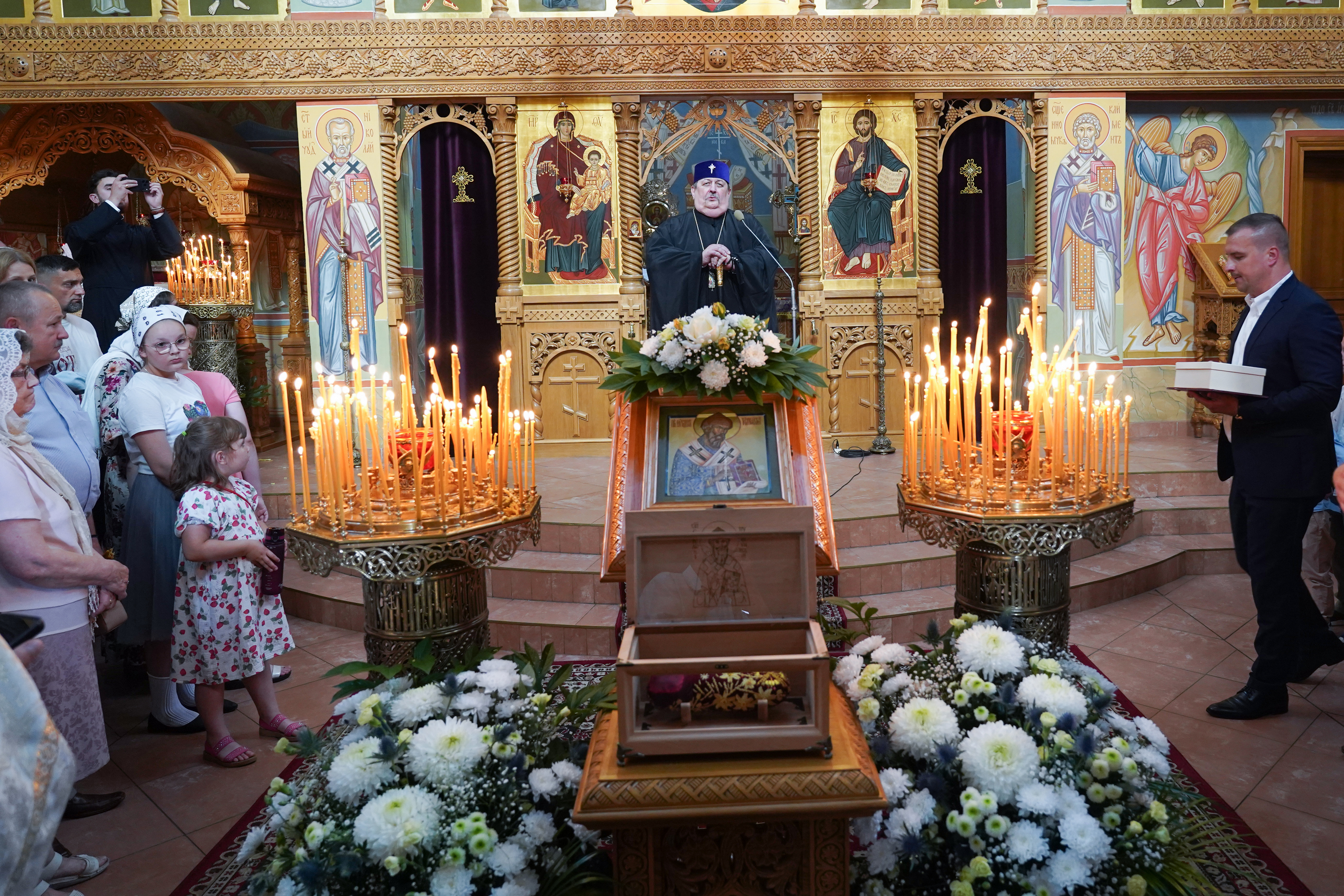 St. Spirydon shoe coming to Zwierki Convent