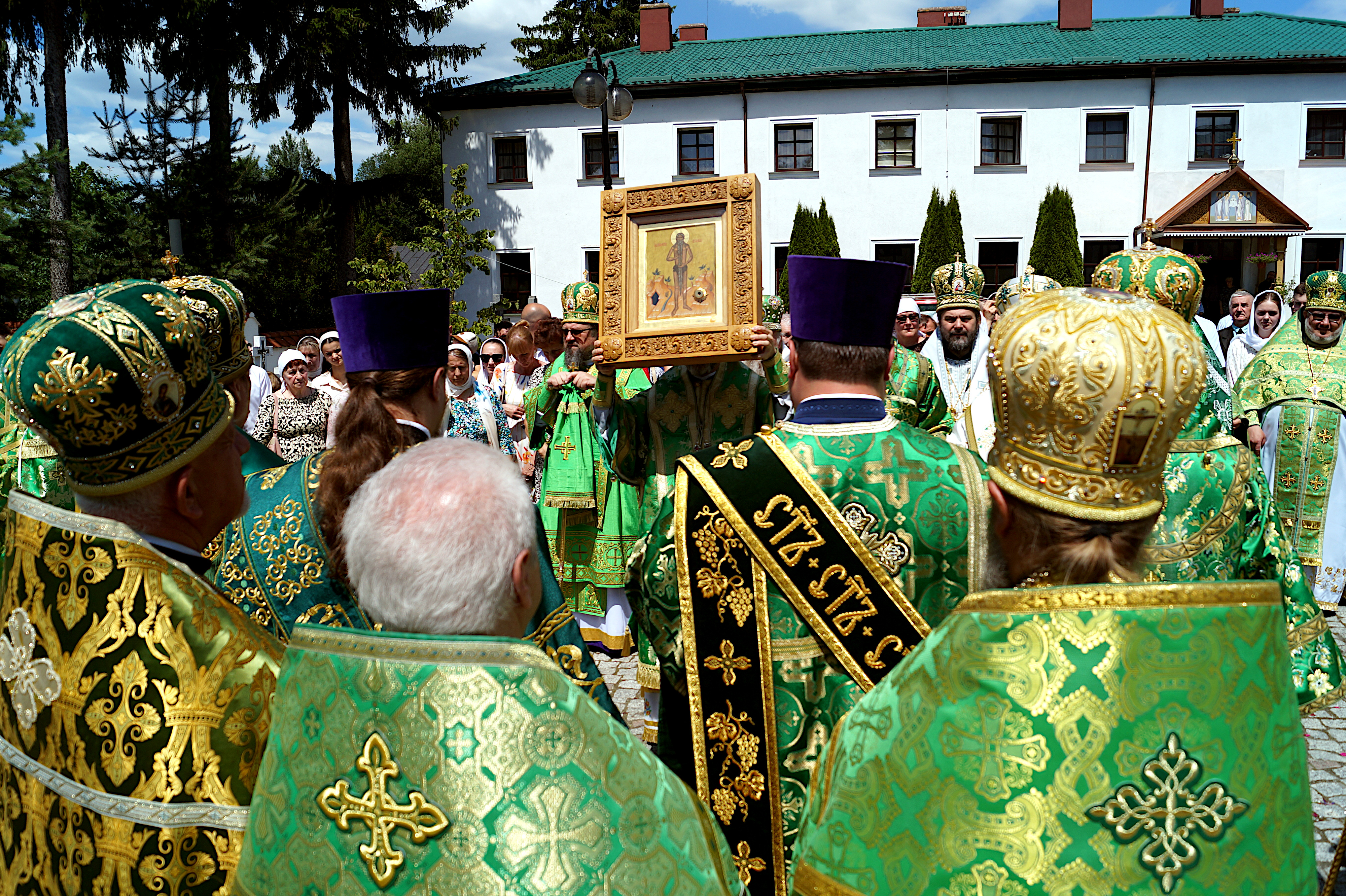 Zakończenie święta patrona monasteru w Jabłecznej