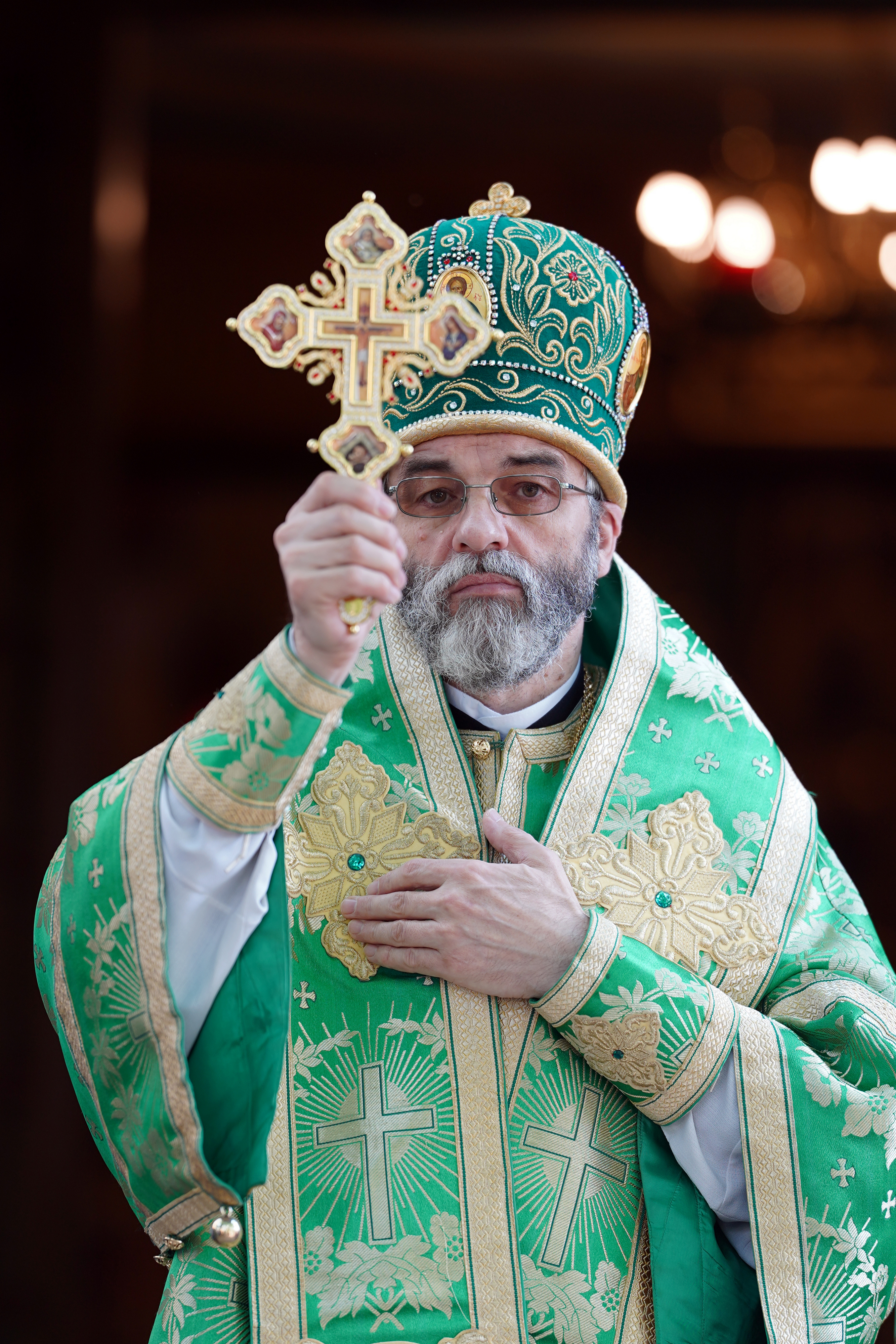 The Holy Spirit feast in the Holy Spirit Orthodox church in Białystok