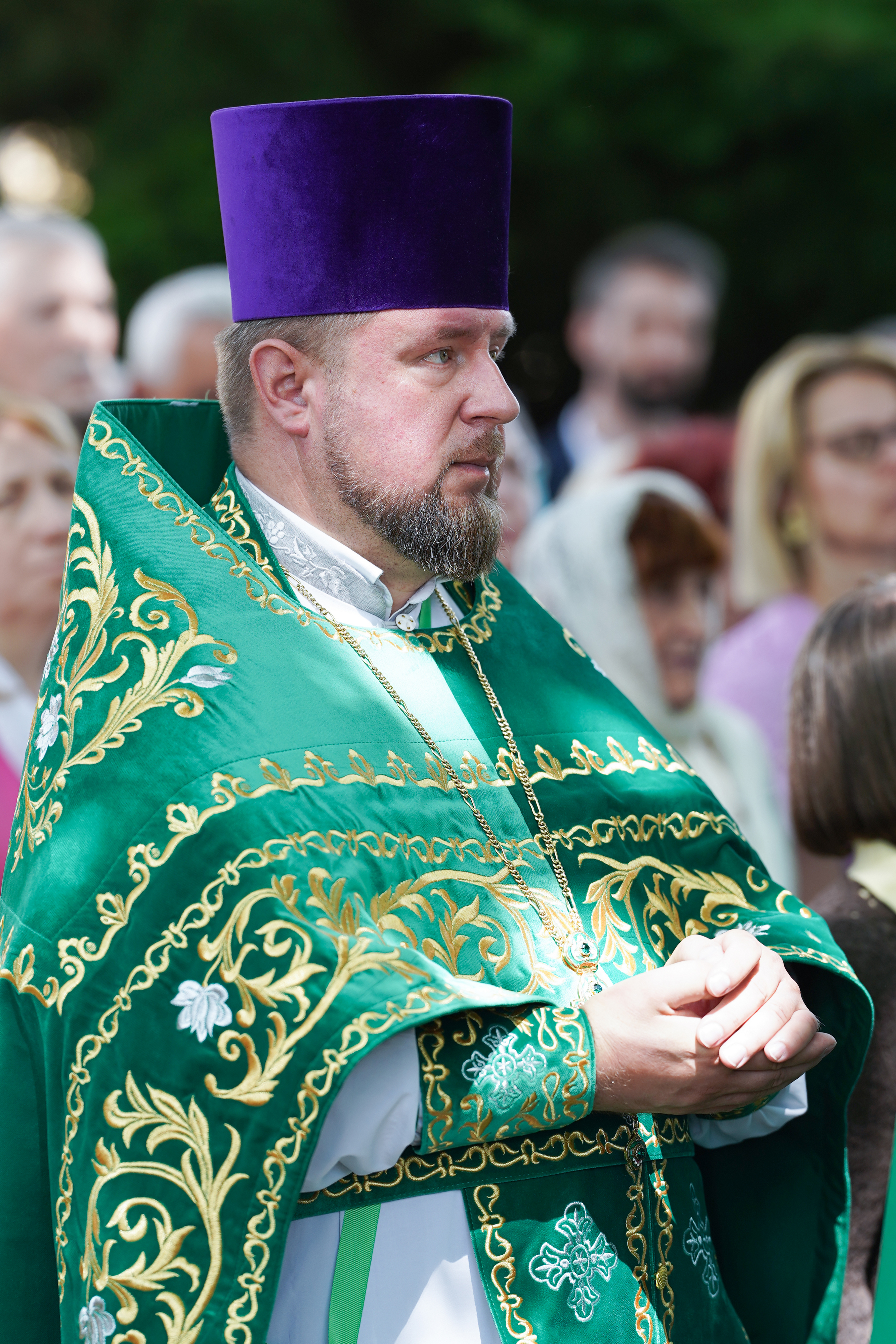 The Holy Spirit feast in the Holy Spirit Orthodox church in Białystok