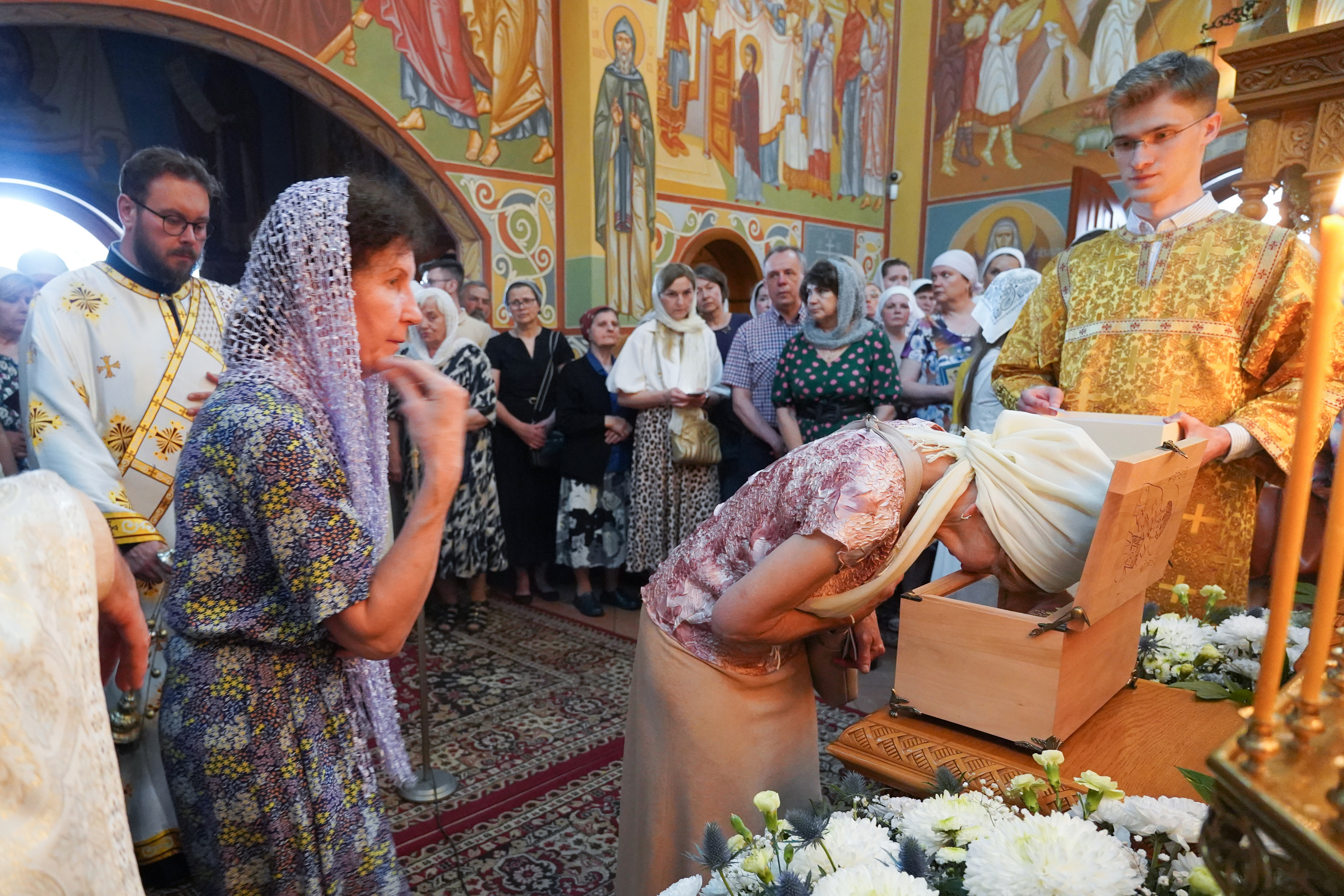 St. Spirydon shoe coming to Zwierki Convent