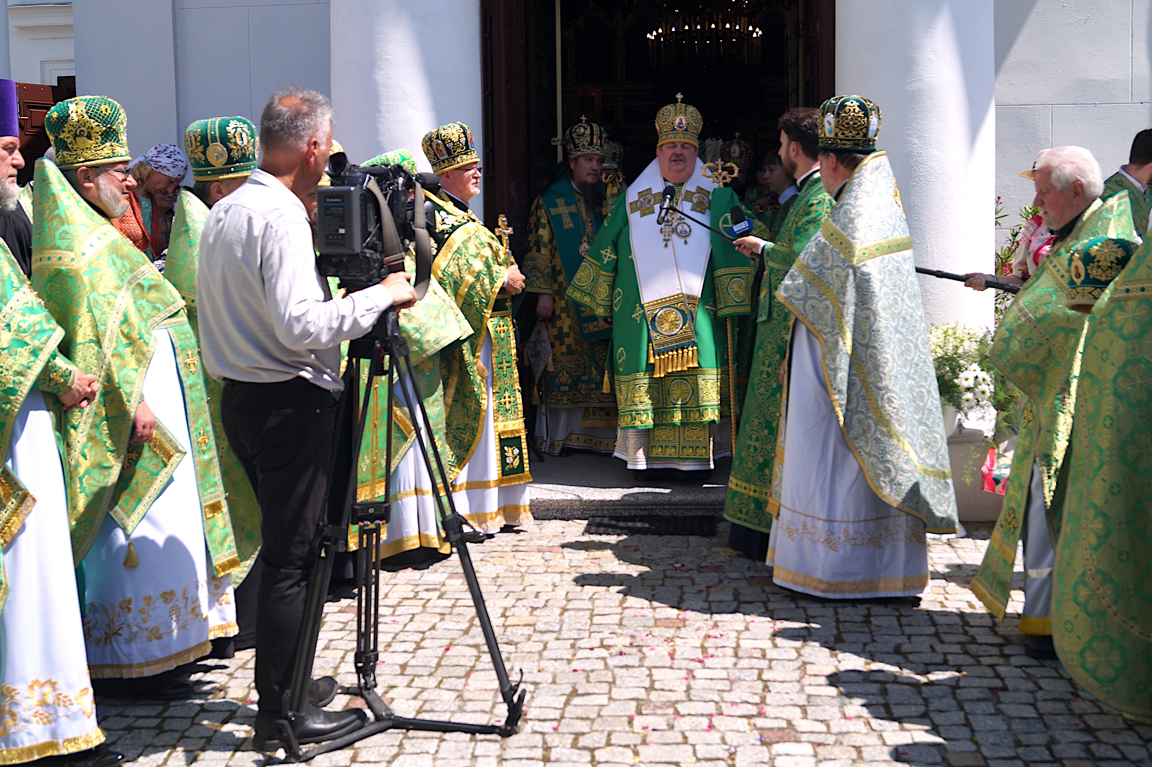 Zakończenie świeta patrona monasteru w Jabłecznej.