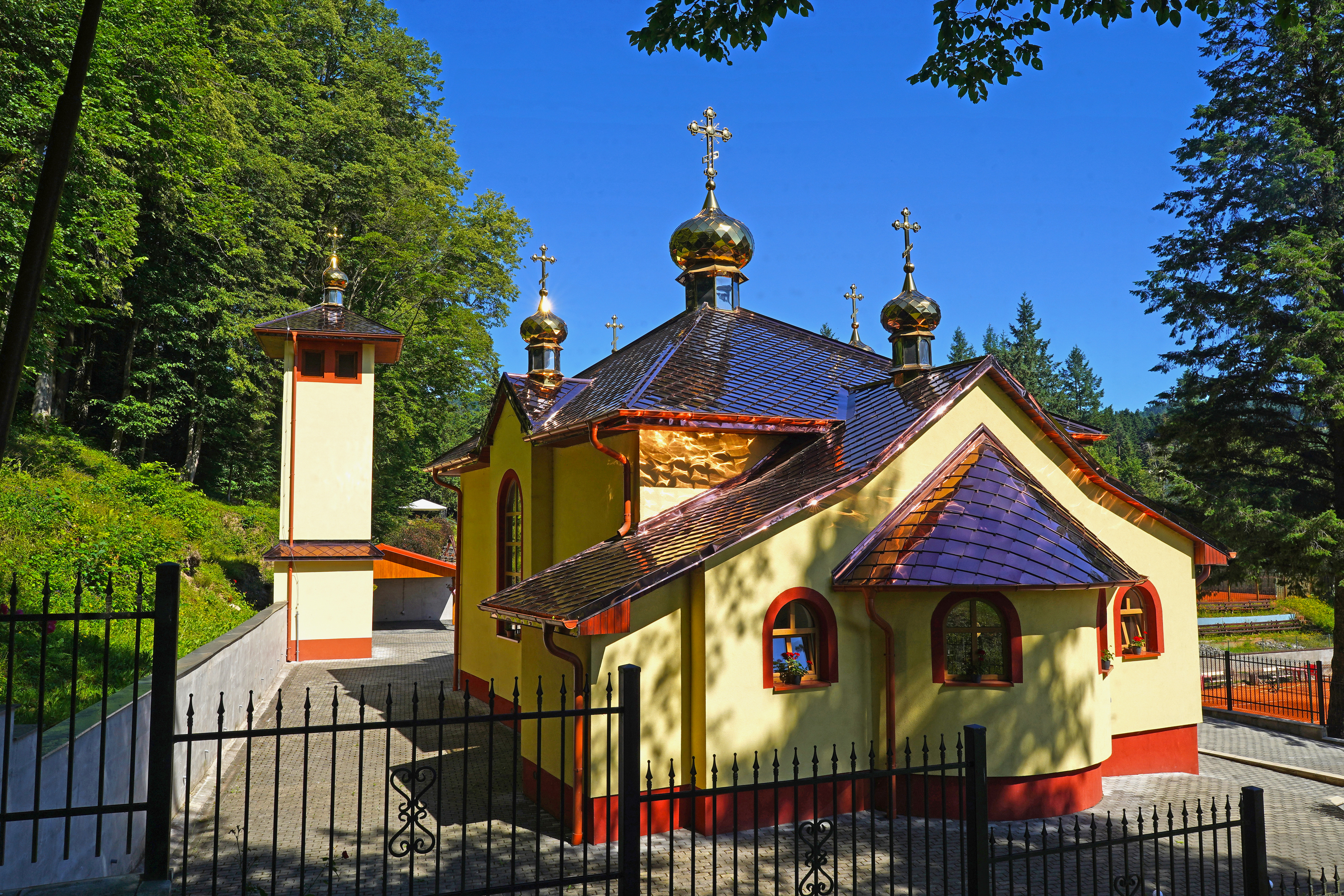 The Orthodox church in Bardejovskie Kupele