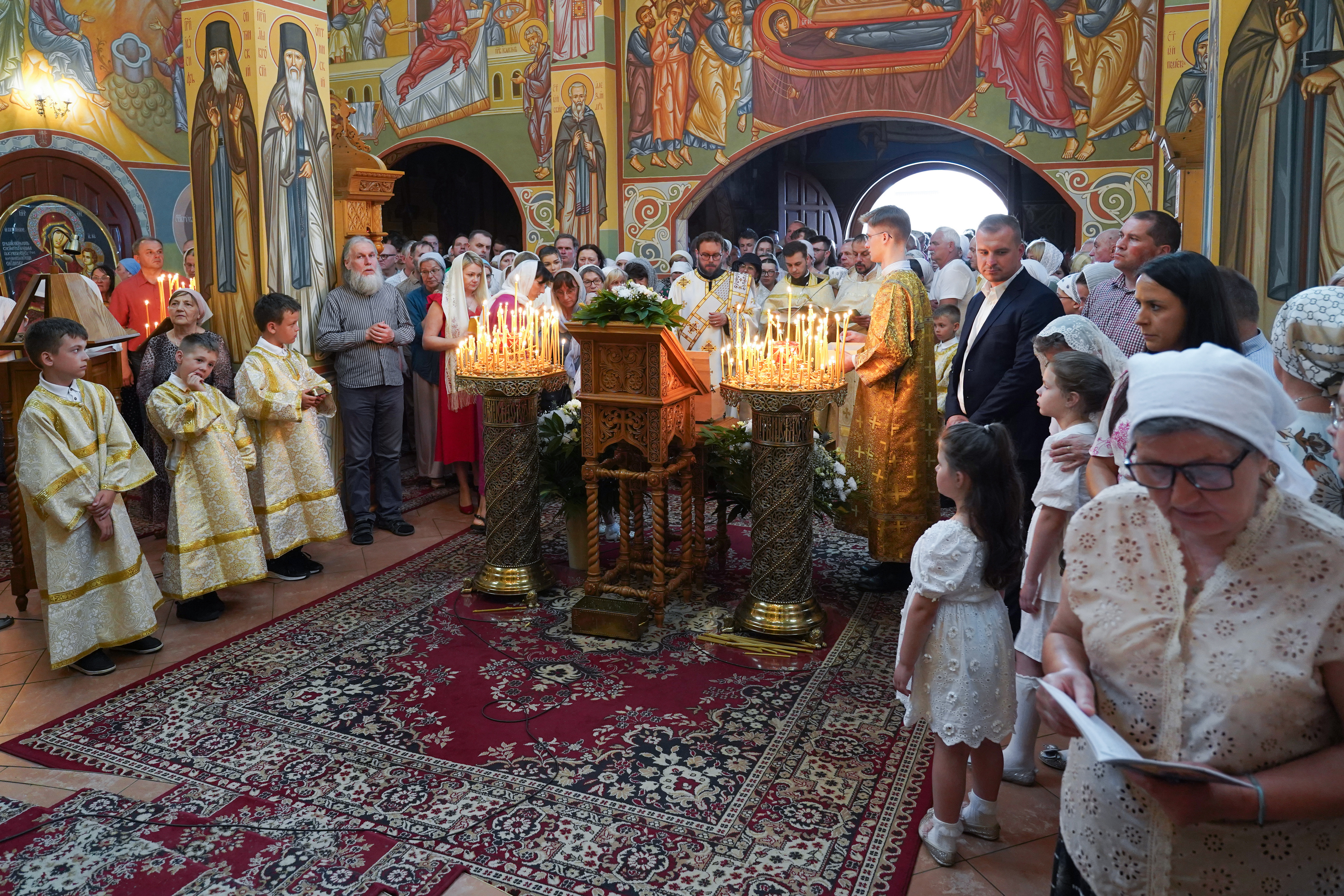 St. Spirydon shoe coming to Zwierki Convent 
