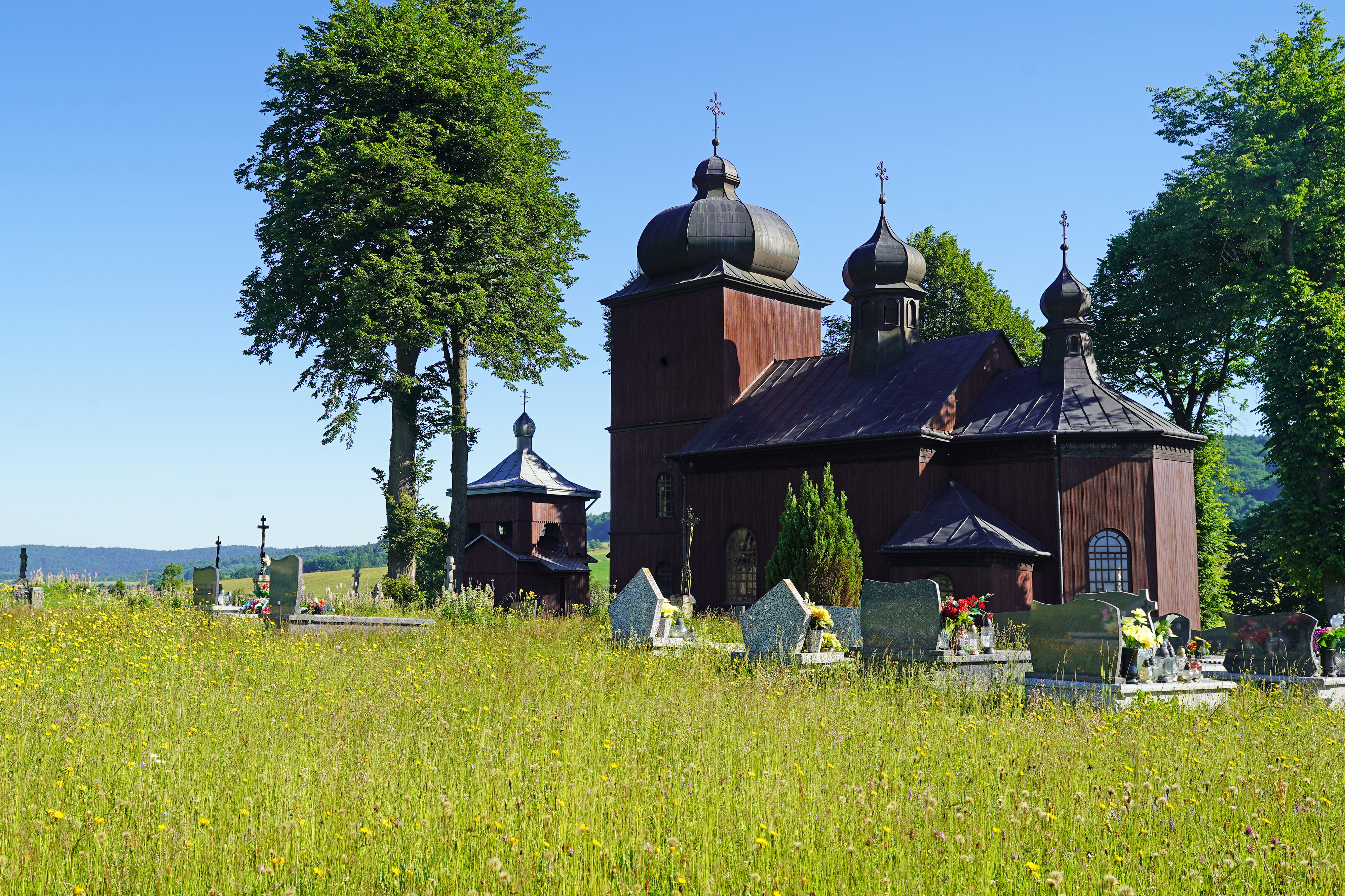The Orthodox church in Konieczna