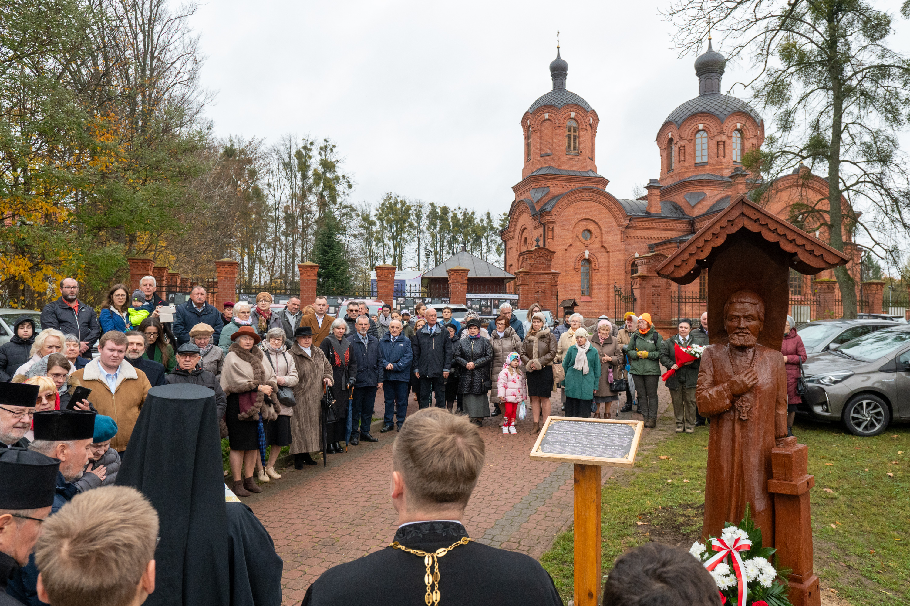 Poświęcenie pomnika ś. p. ks. Konstantego Bajko