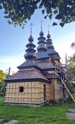 jarek 
 The Orthodox church in Gładyszów (in construction)