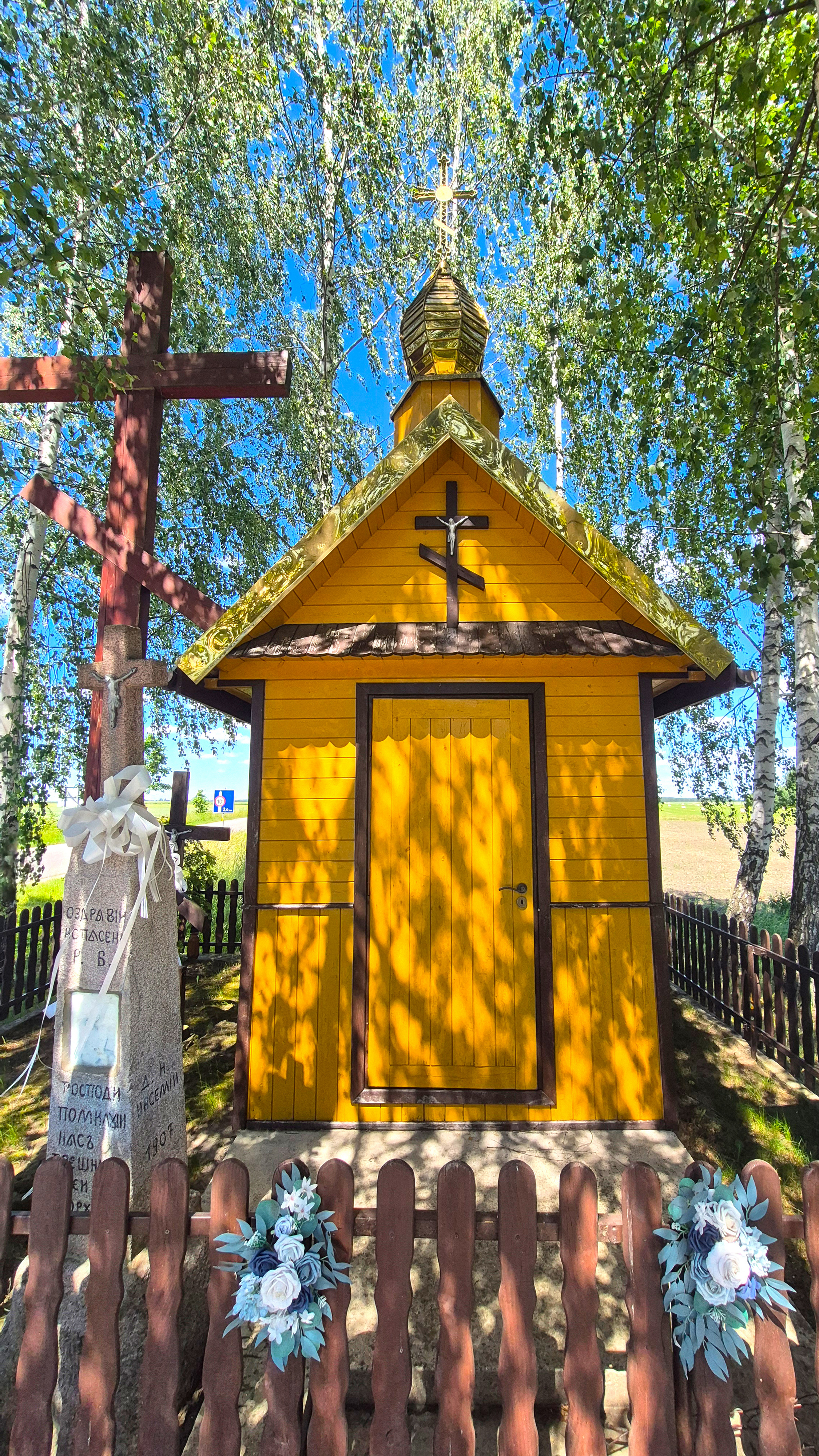 The Orthodox chapel in Nowokornino village