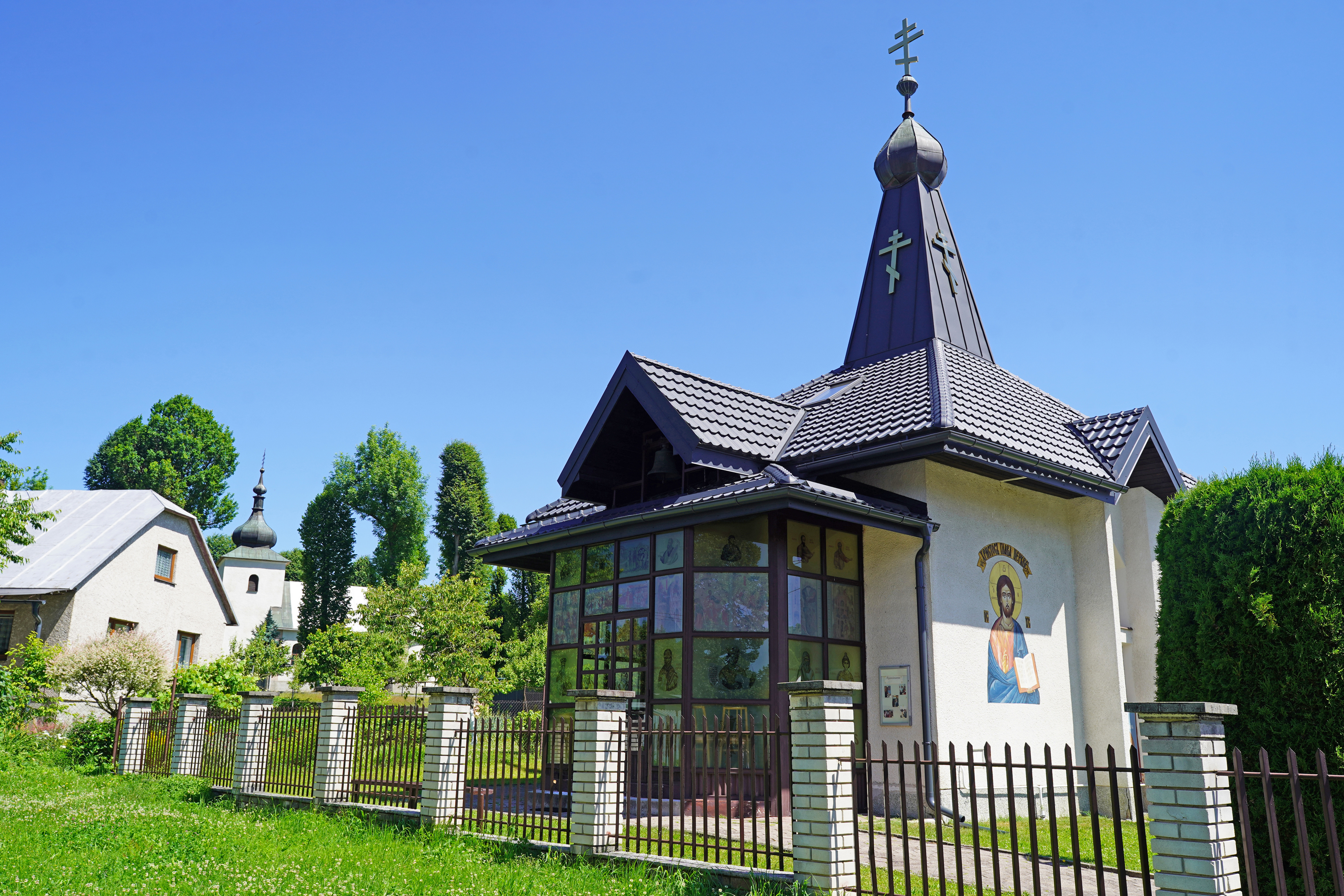 The Orthodox church in Niżna Polianka
