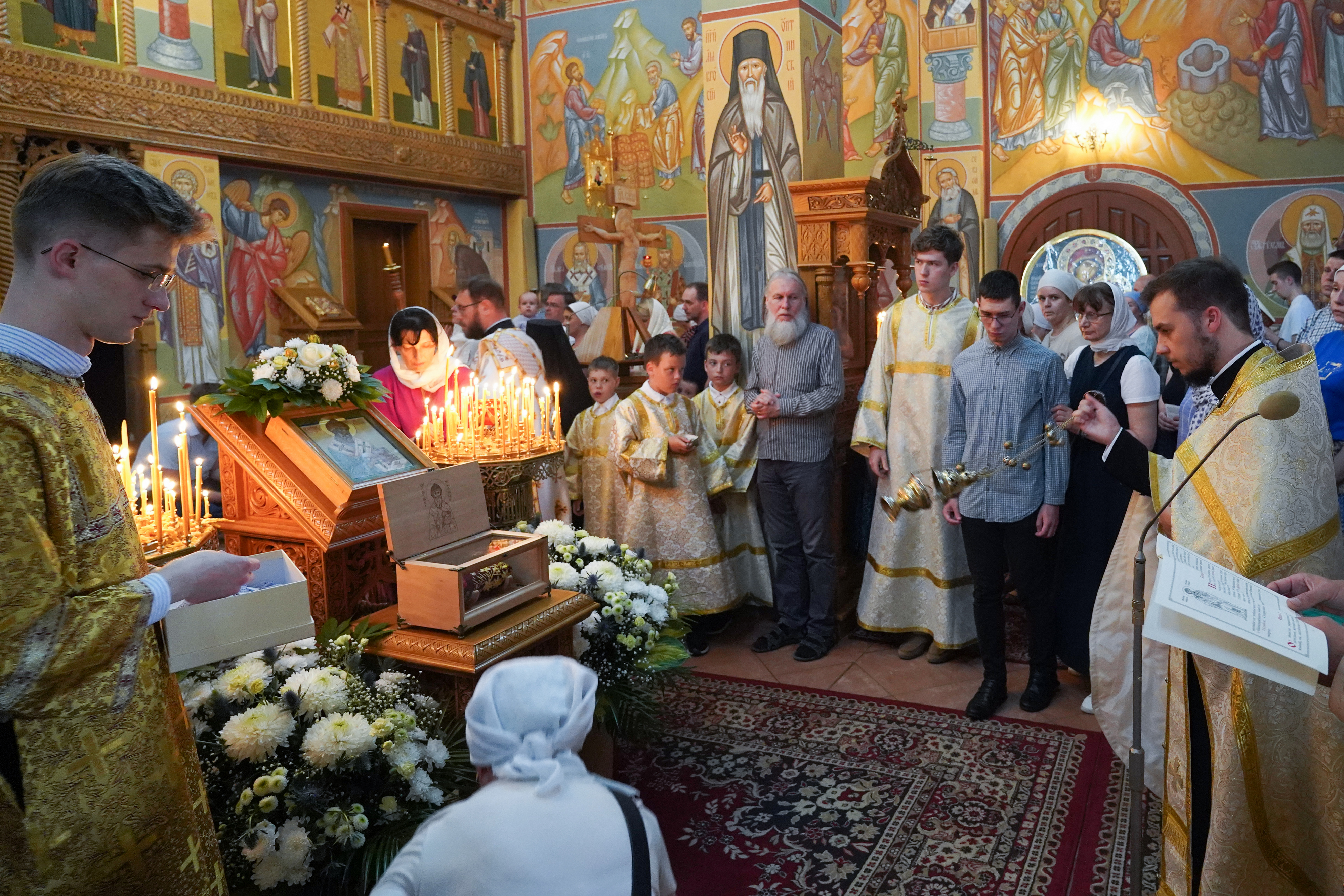 St. Spirydon shoe coming to Zwierki Convent