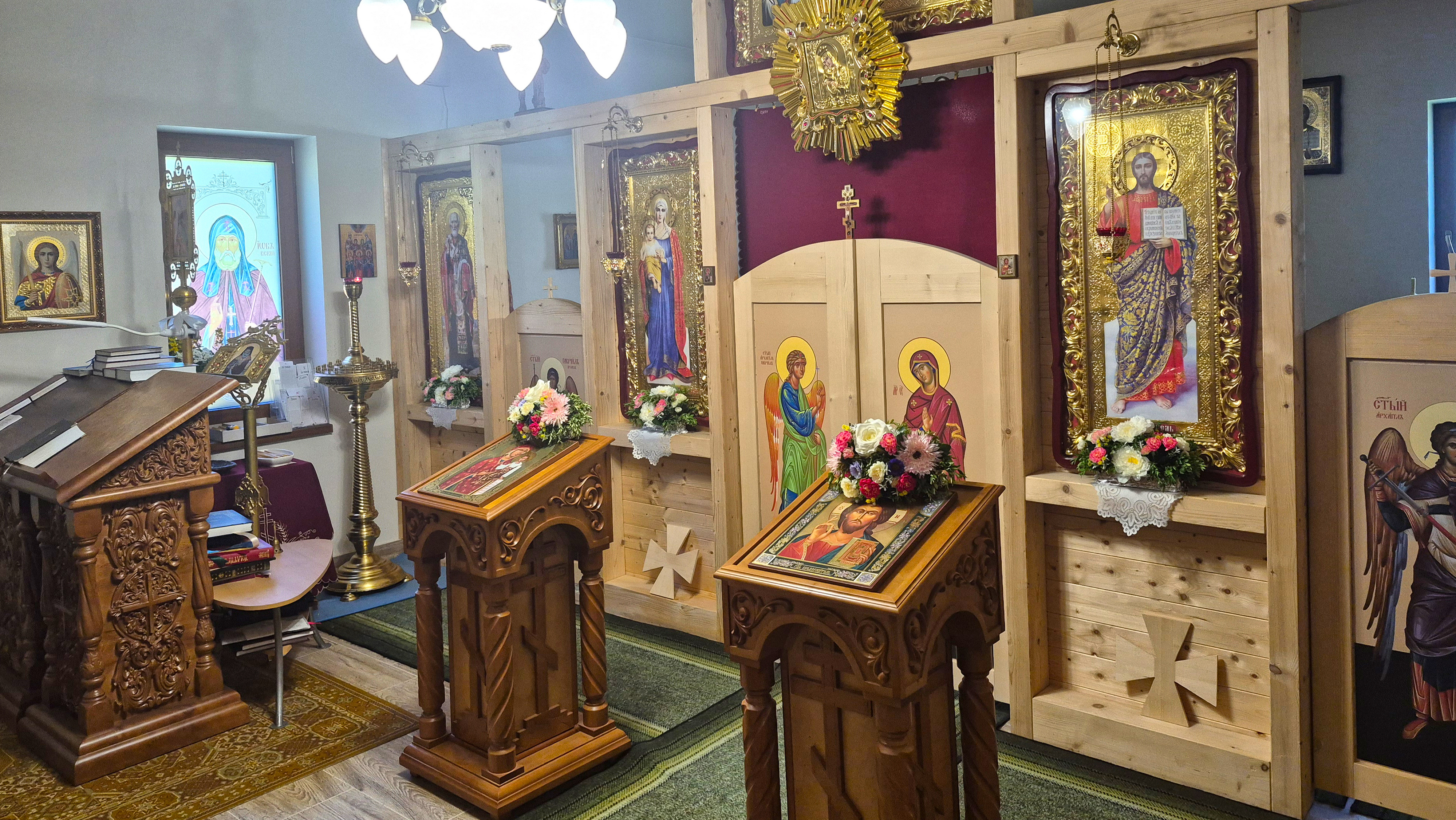 The Orthodox chapel in Ladimirova