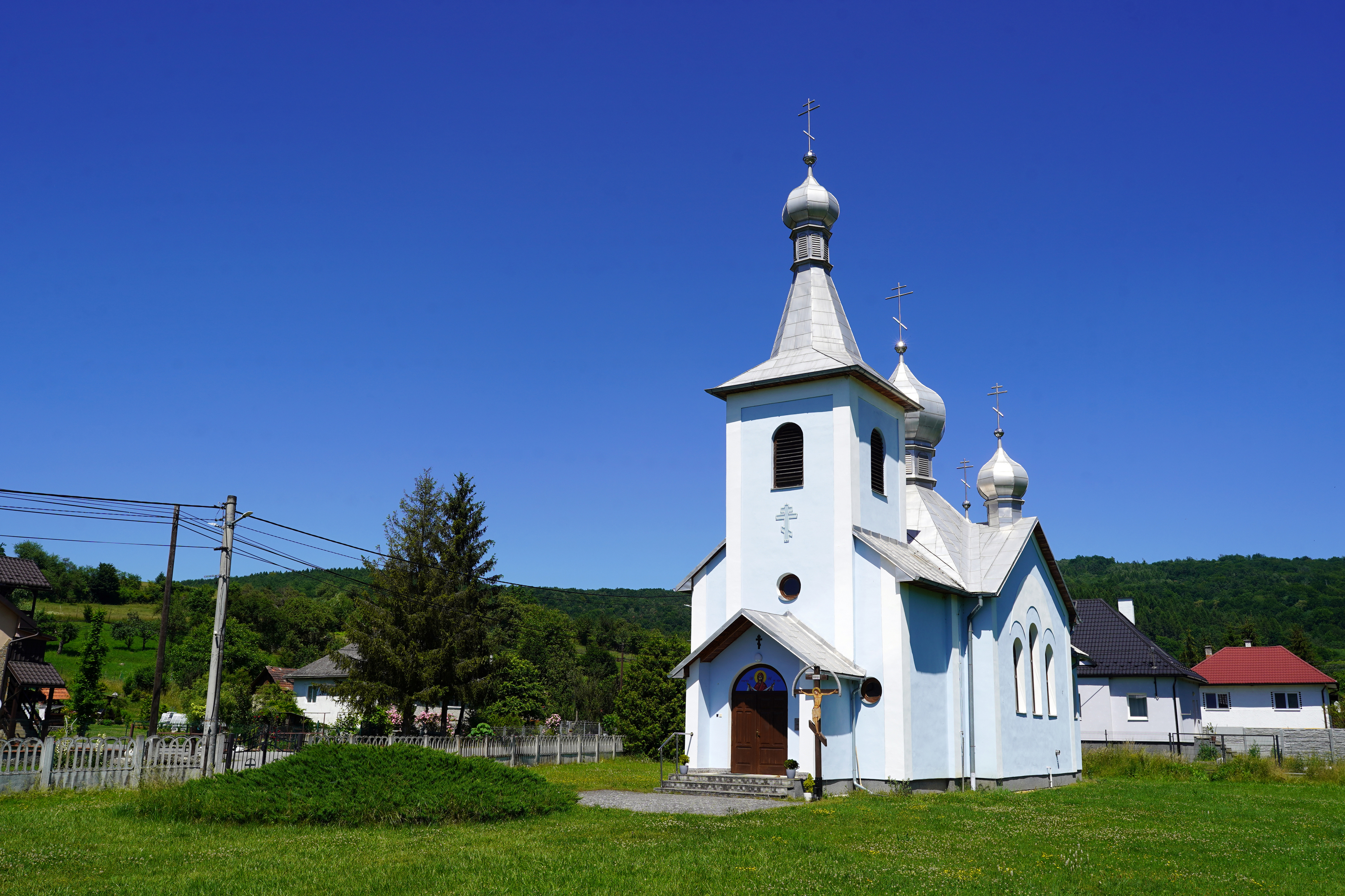 The Orthodox church in Sabosz