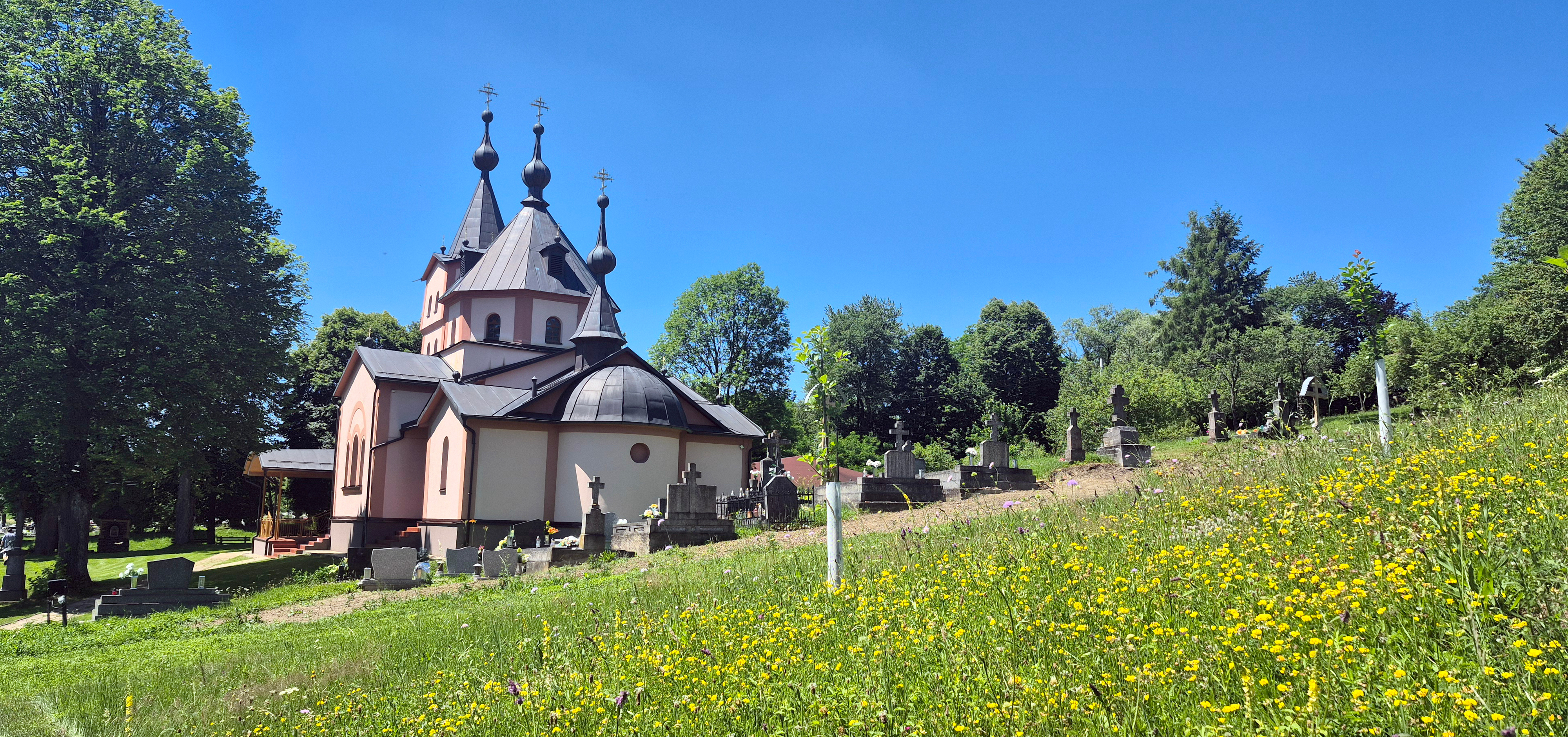 St. Michael the Archangel Orthodox church in Ladomirova