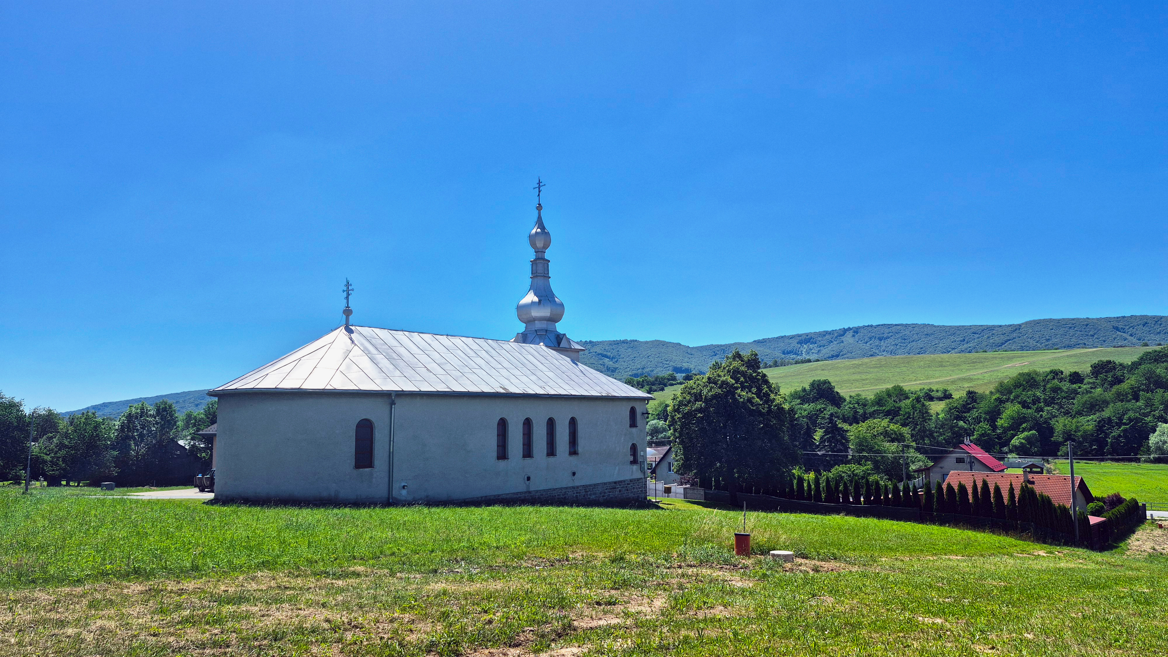 The Orthodox church in Niżny Orlik